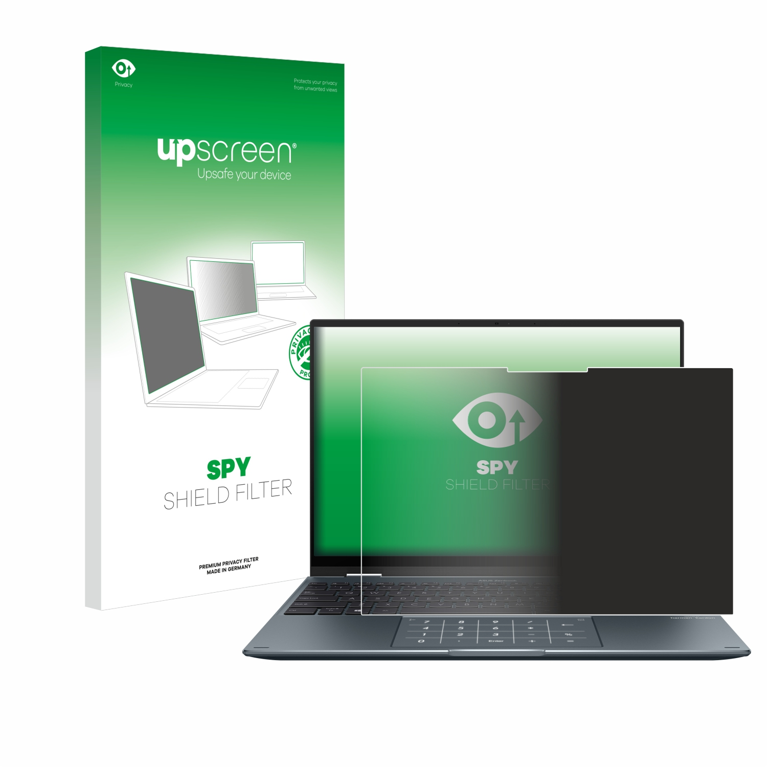 OLED) Flip Blickschutzfilter(für ZenBook Anti-Spy ASUS 14 UPSCREEN