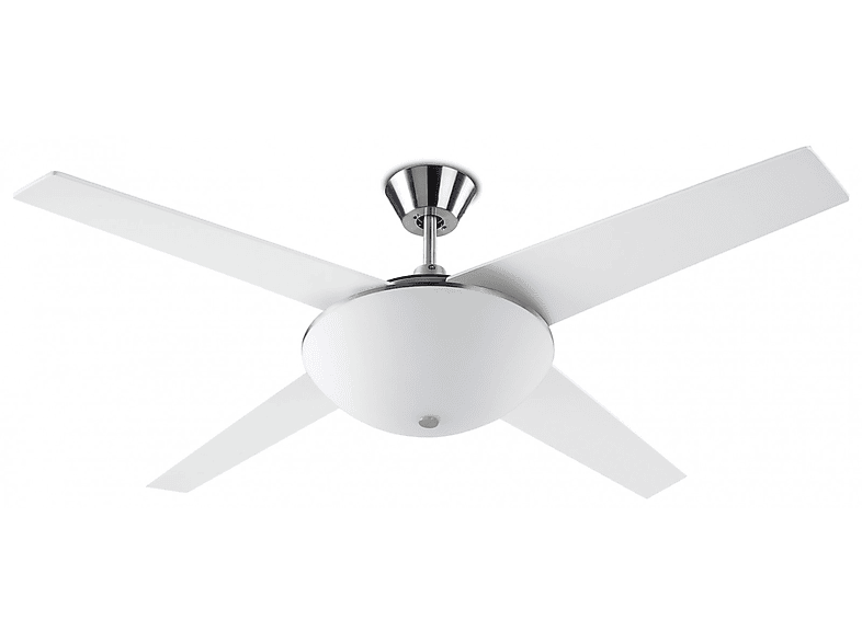 LEDS C4 Aukena Weiß Deckenventilator (55 Watt)