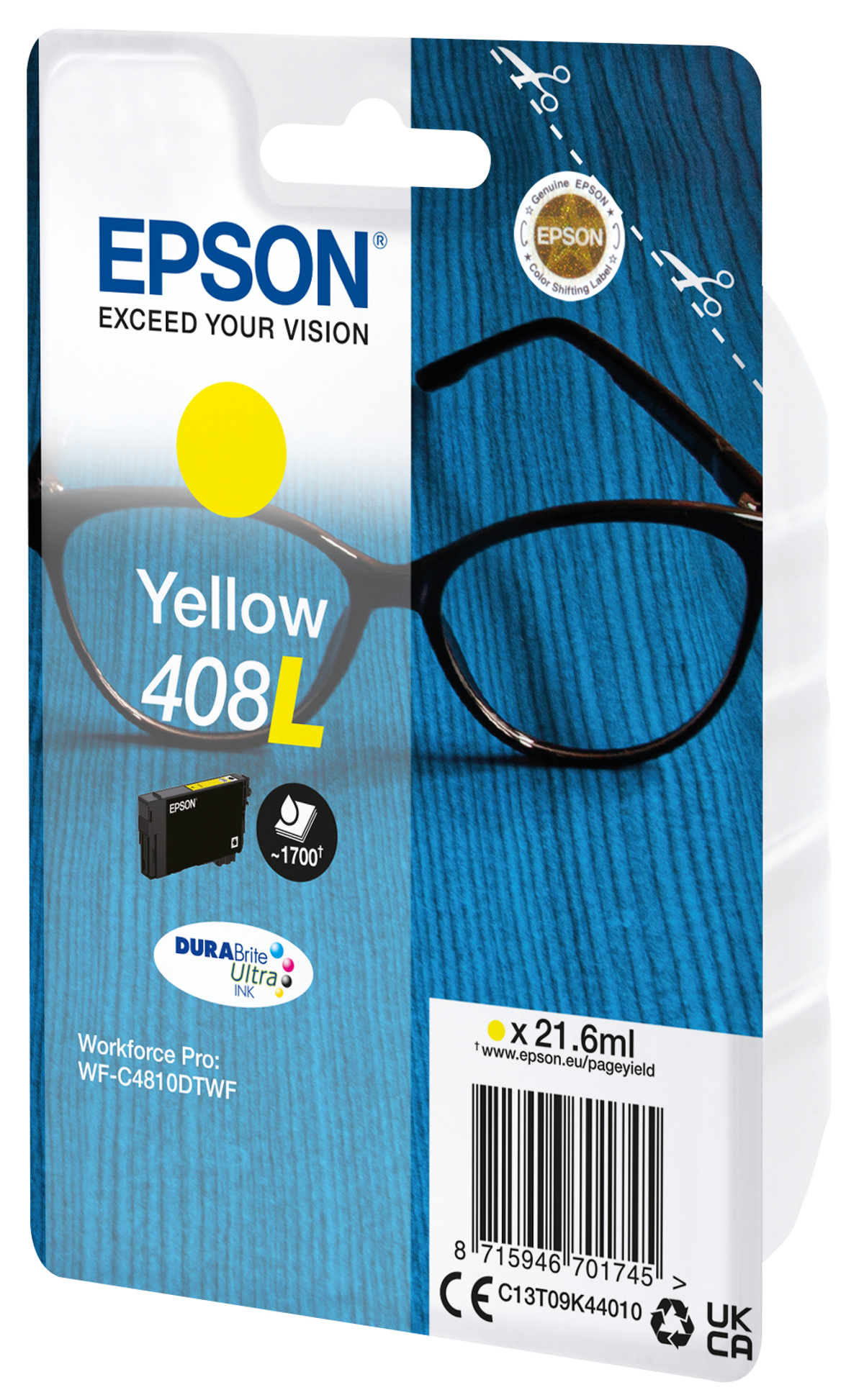 EPSON Tinte 408L yellow (C13T09K44010)