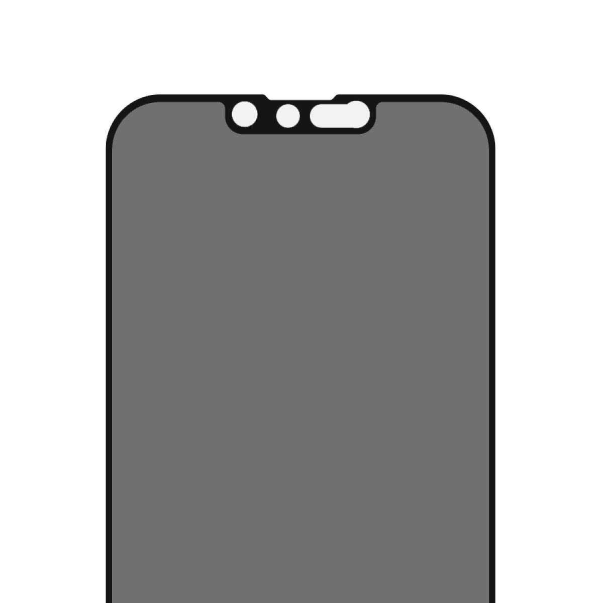 glass(für 13 PANZERGLASS Pro Protective CF iPhone Max Privacy SP AB 13 schwarz Max) Pro iPhone Apple