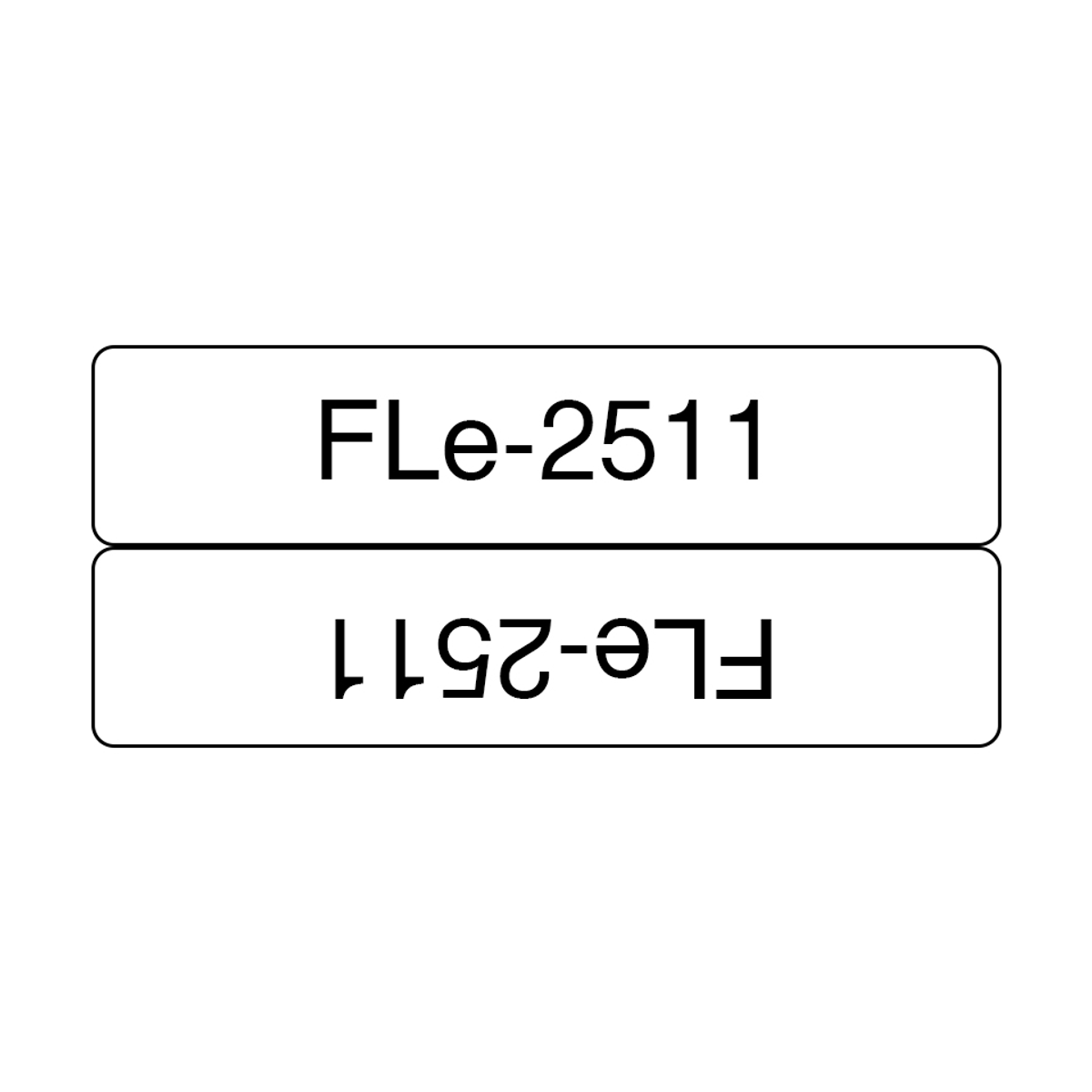 Schriftband BROTHER FLe-2511