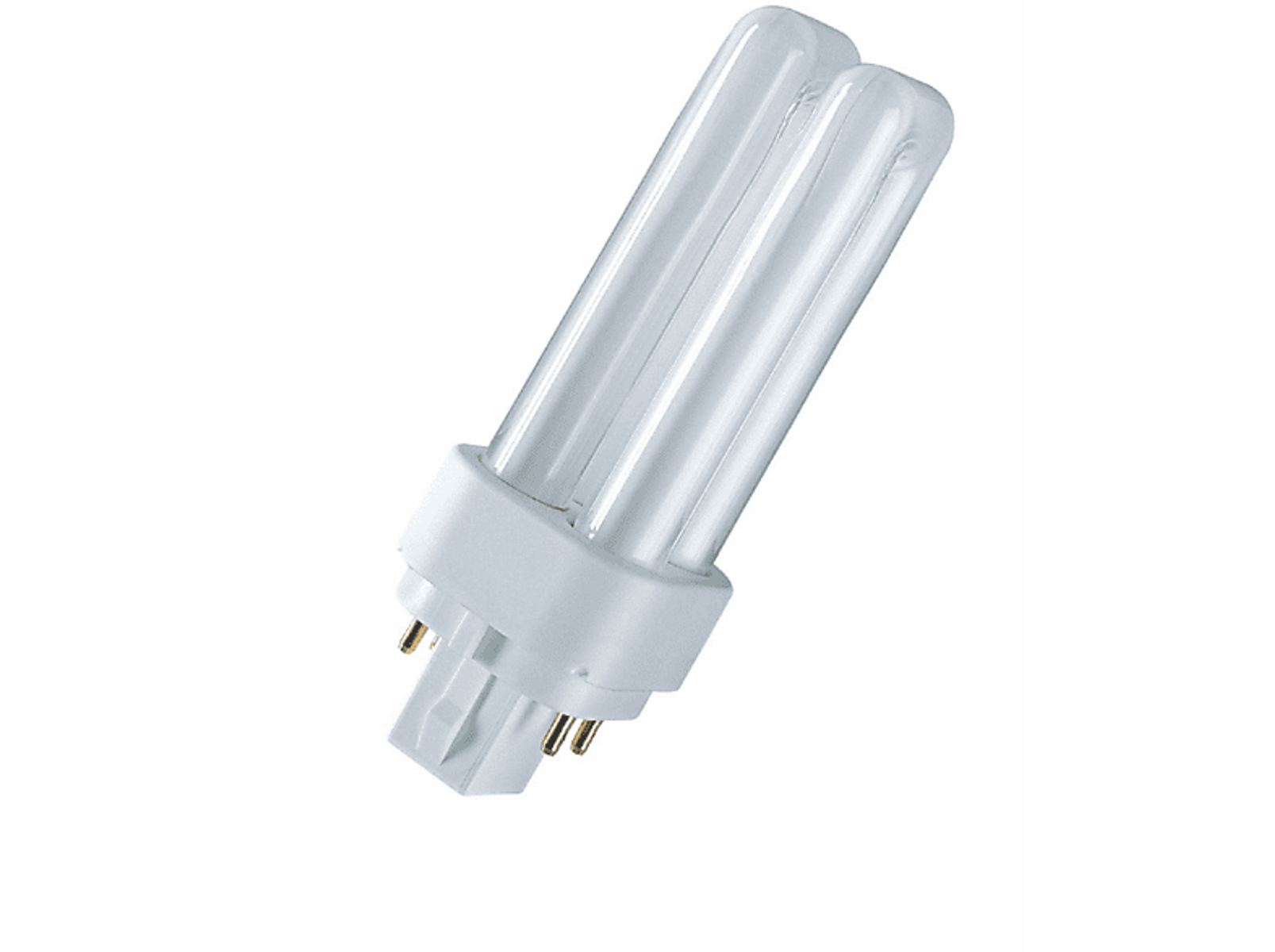 integriertes extra warmweiß DULUX Kompaktleuchtstofflampe ohne Vorschaltgerät lm G24Q-3 OSRAM  Kompaktleuchtstofflampe Watt Ledvance D/E26W/827 1800 26