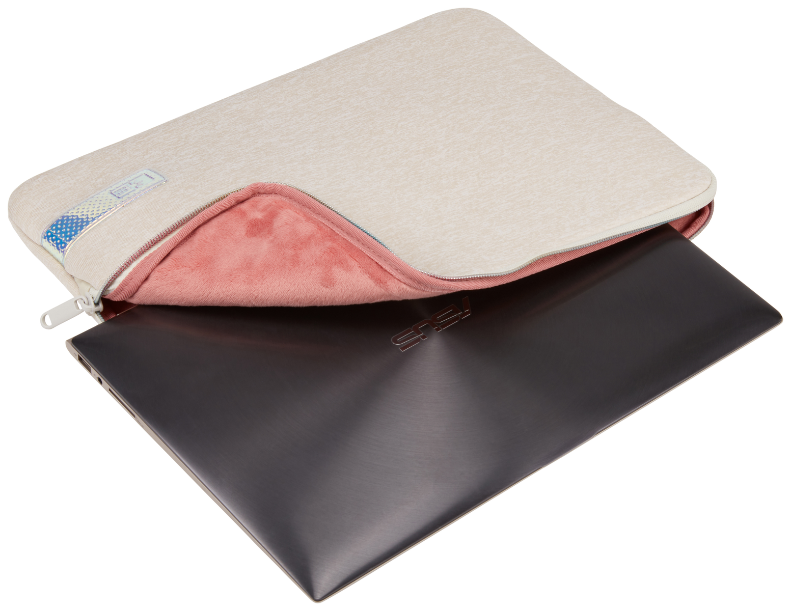 CASE Notebooksleeve Polyester, Sleeve LOGIC für Universal Reflect Concrete