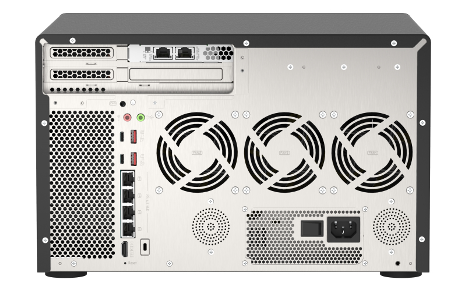 QNAP SYSTEMS TVS-h1288X-W1250-16G Zoll 3,5 TB 0