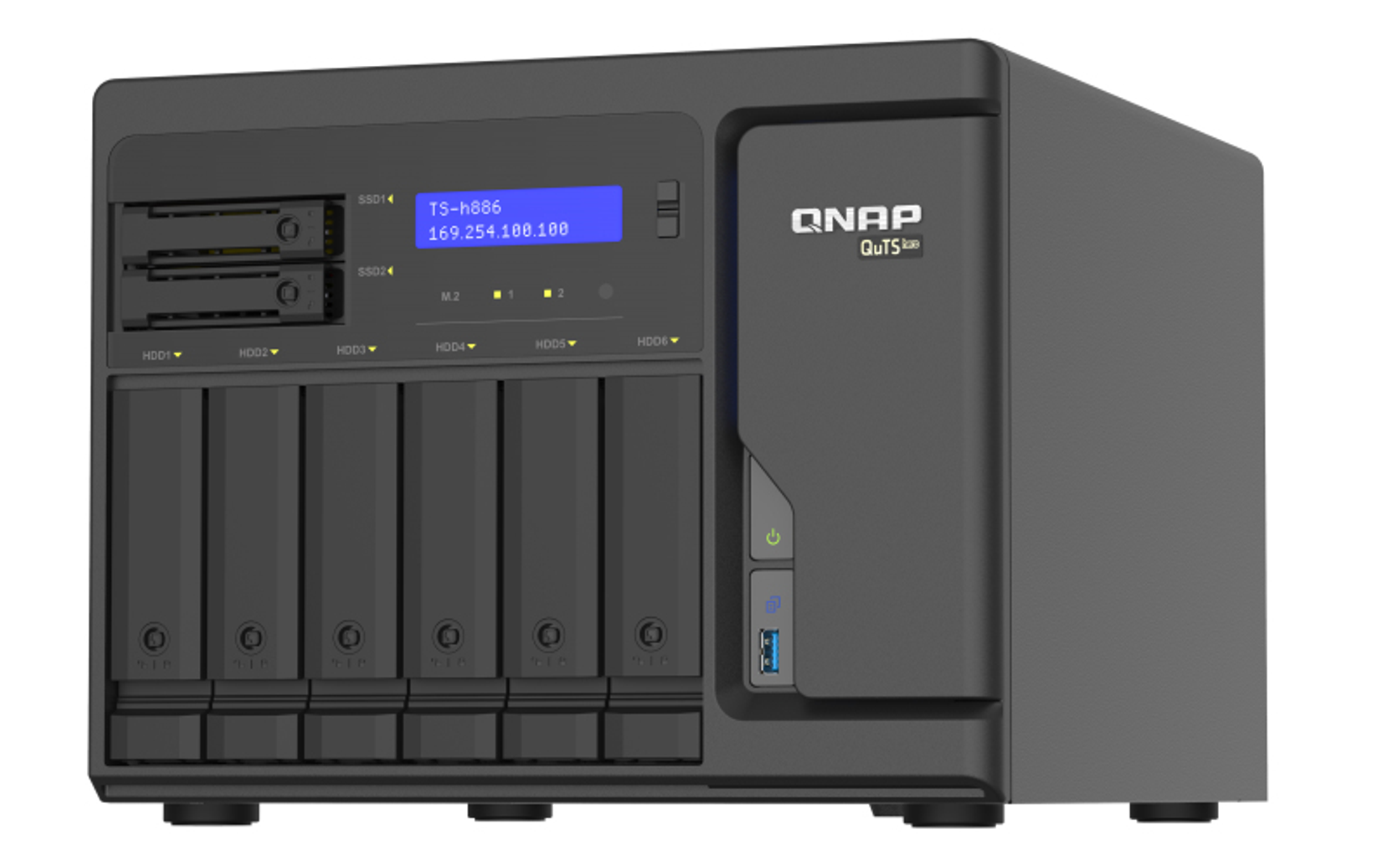 QNAP SYSTEMS 0 Zoll TB TS-h886-D1622-16G 3,5