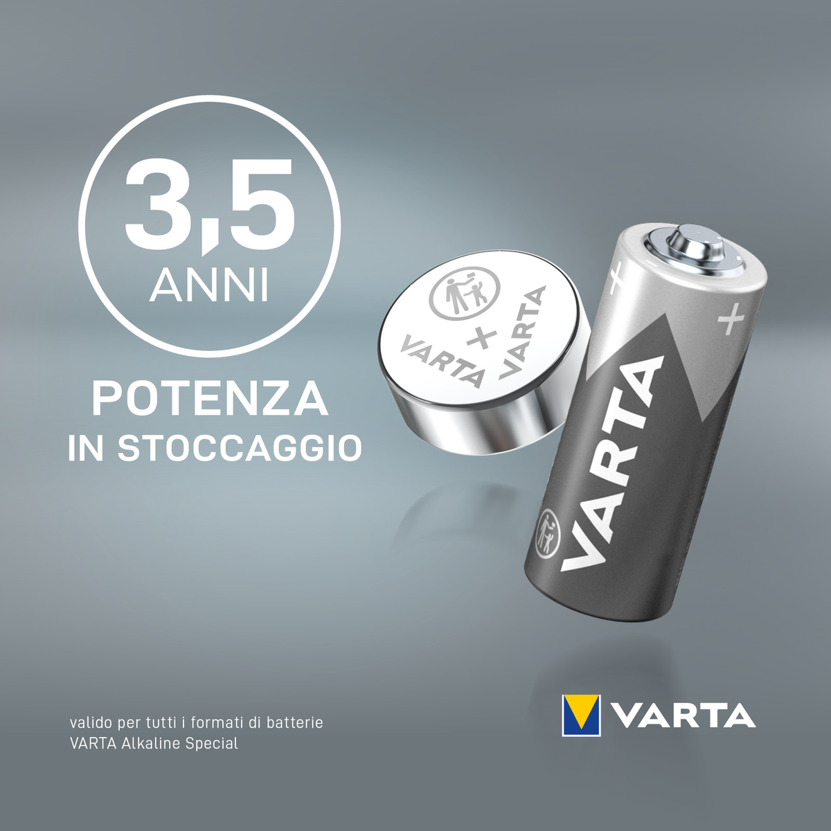 VARTA Electronics V13GA LR44 Fotobatterie Ah 0.125 1 Fotobatterie, Distancia 1,5V Volt, (1er 1.5 Mando Stück AlMn, Blister)