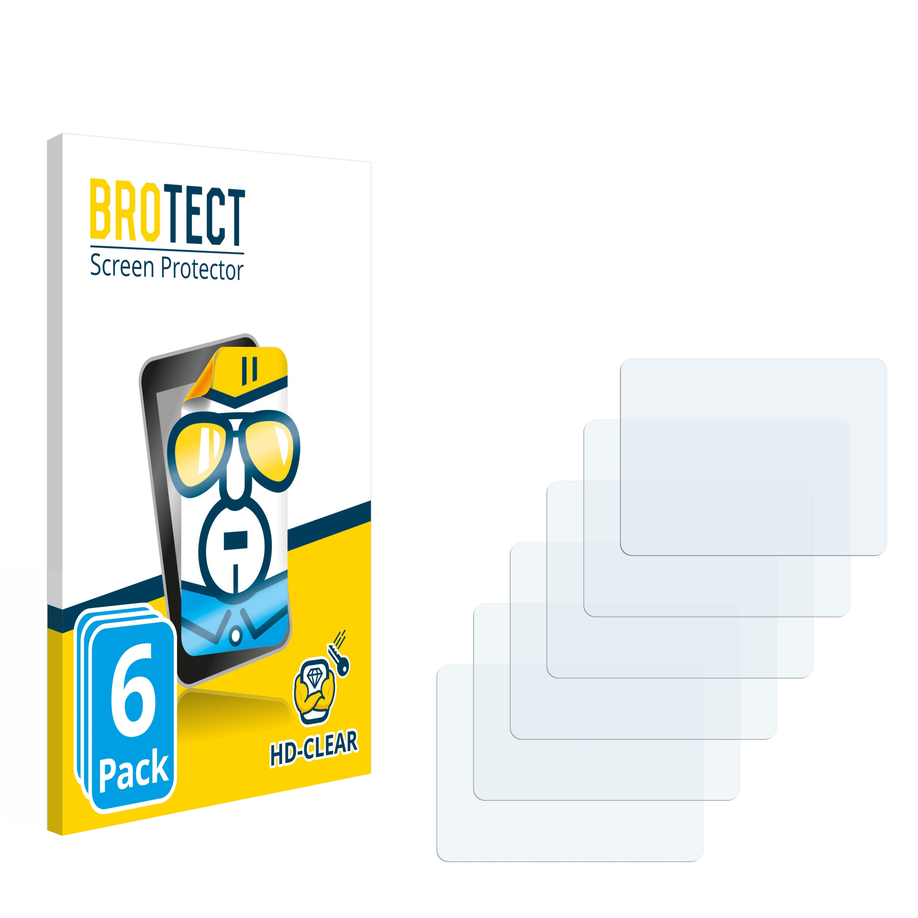 BROTECT 6x klare Schutzfolie(für Display GoPro Mod)