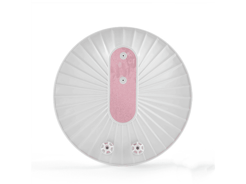 SYNTEK Ultraschall-Geschirrspüler Ultraschallreiniger All-in-One Kompakt Rosa Wiederaufladbar Tragbar