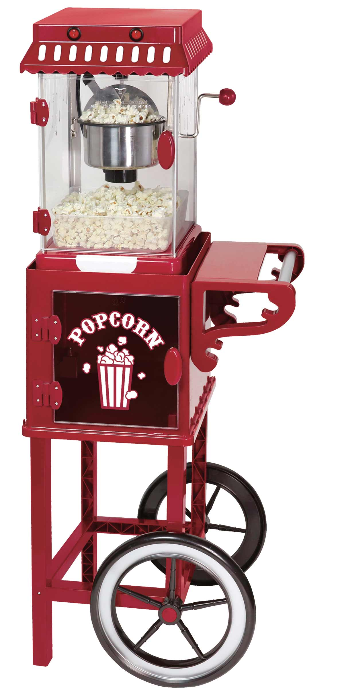 80001270 hoch 1,15 Meter EPIQ XXL Popcorn-Maker Popcorn-Wagen Popcornmaschine