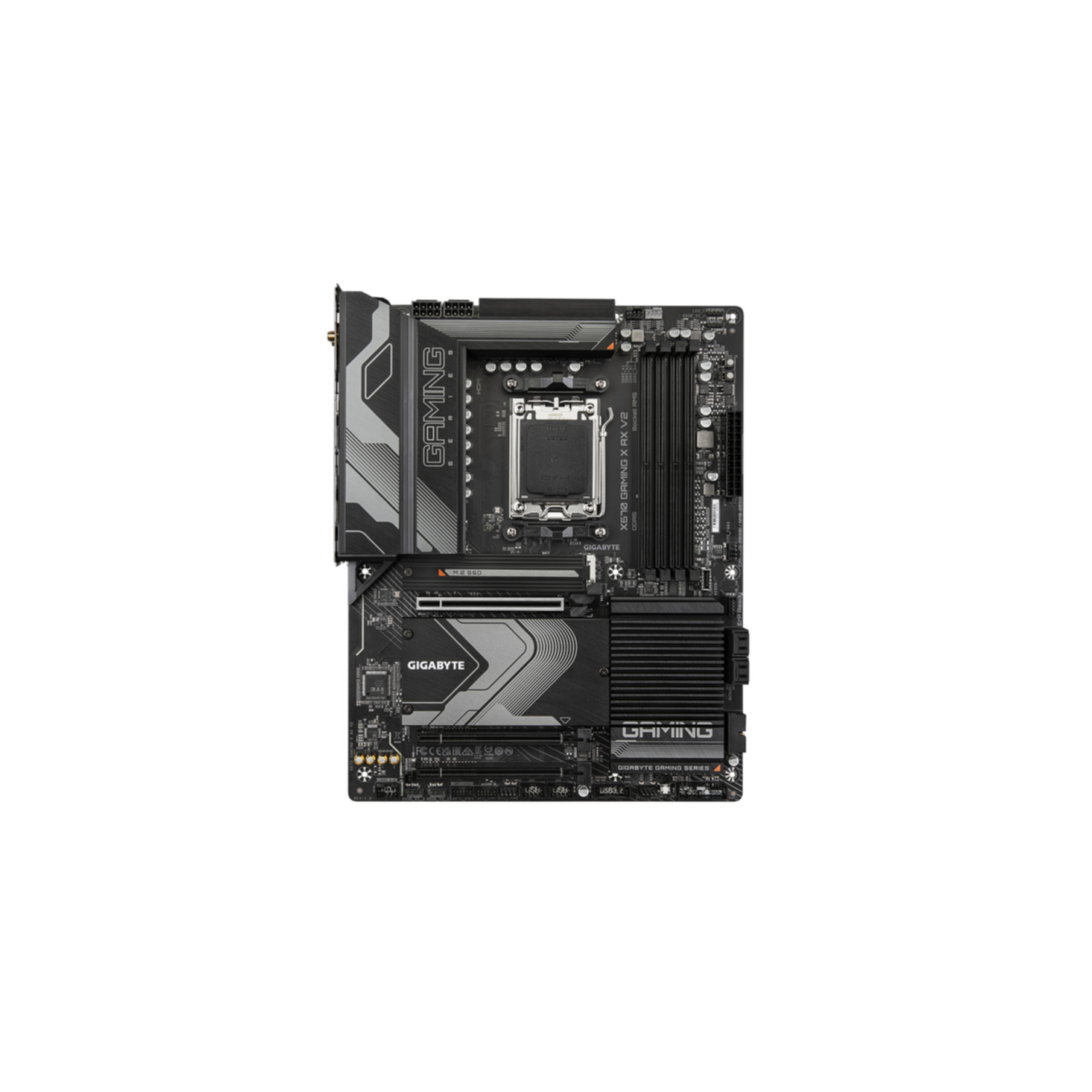 GIGABYTE GA-X670 GAMING X (D) (AM5) AX V2 Mainboards schwarz