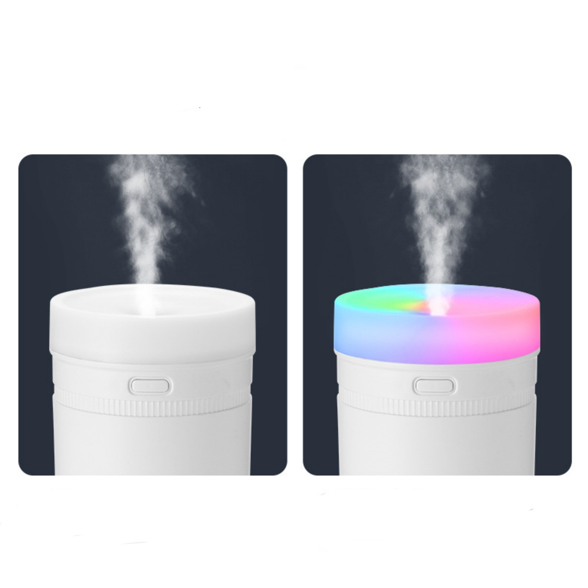 Starker Atmosphärenlichter, m²) Nebel und Bunte Luftbefeuchter, SYNTEK (Raumgröße: 10 Weiß Leiser USB-Aufladung, Luftbefeuchter