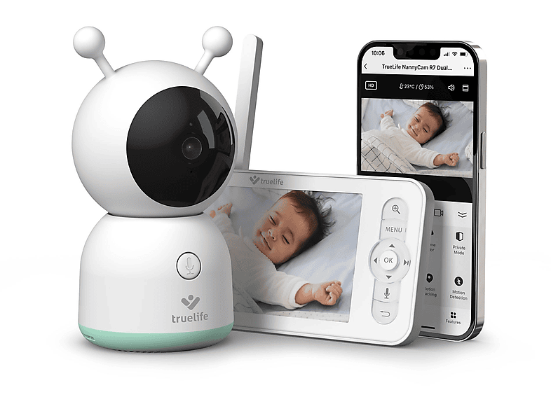 Smart TRUELIFE R7 Babyphone Dual NannyCam