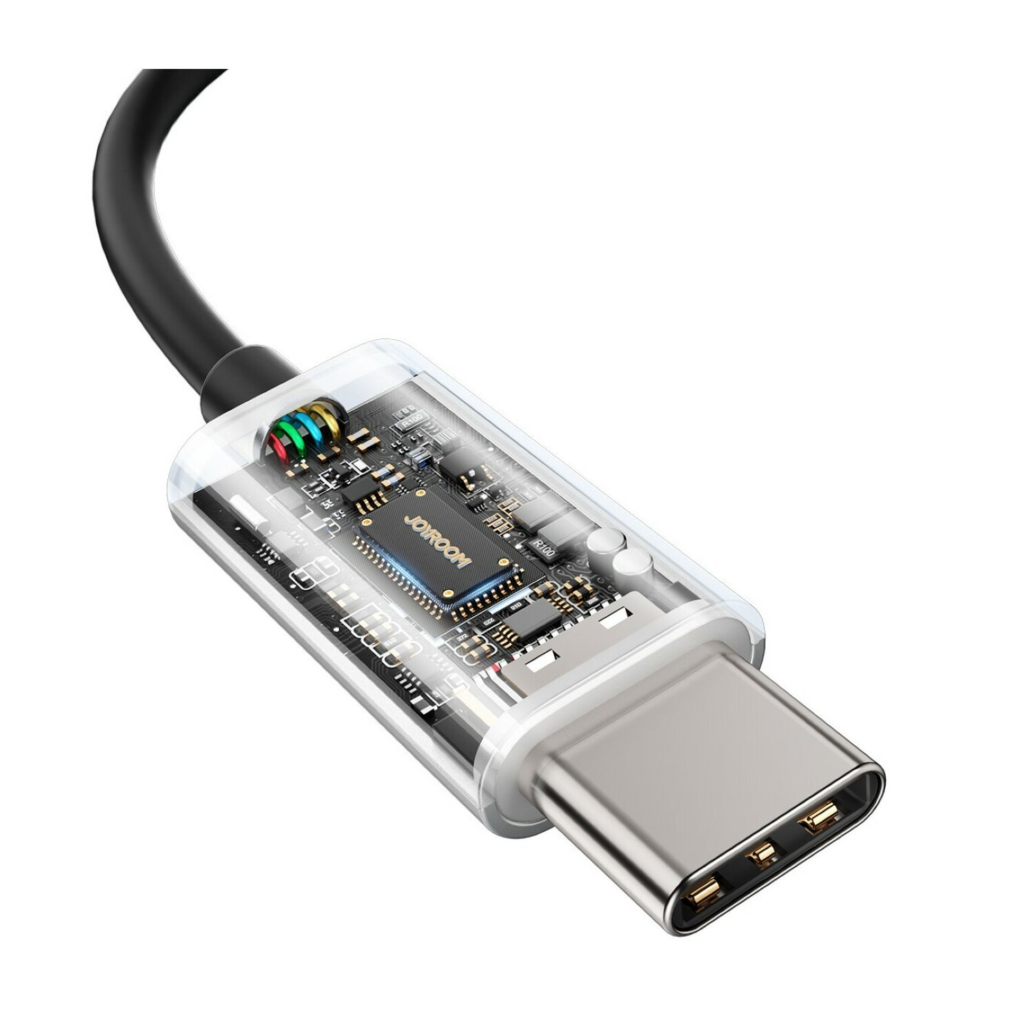 USB-C, Schwarz Kopfhörer In-ear JR-EC07 JOYROOM