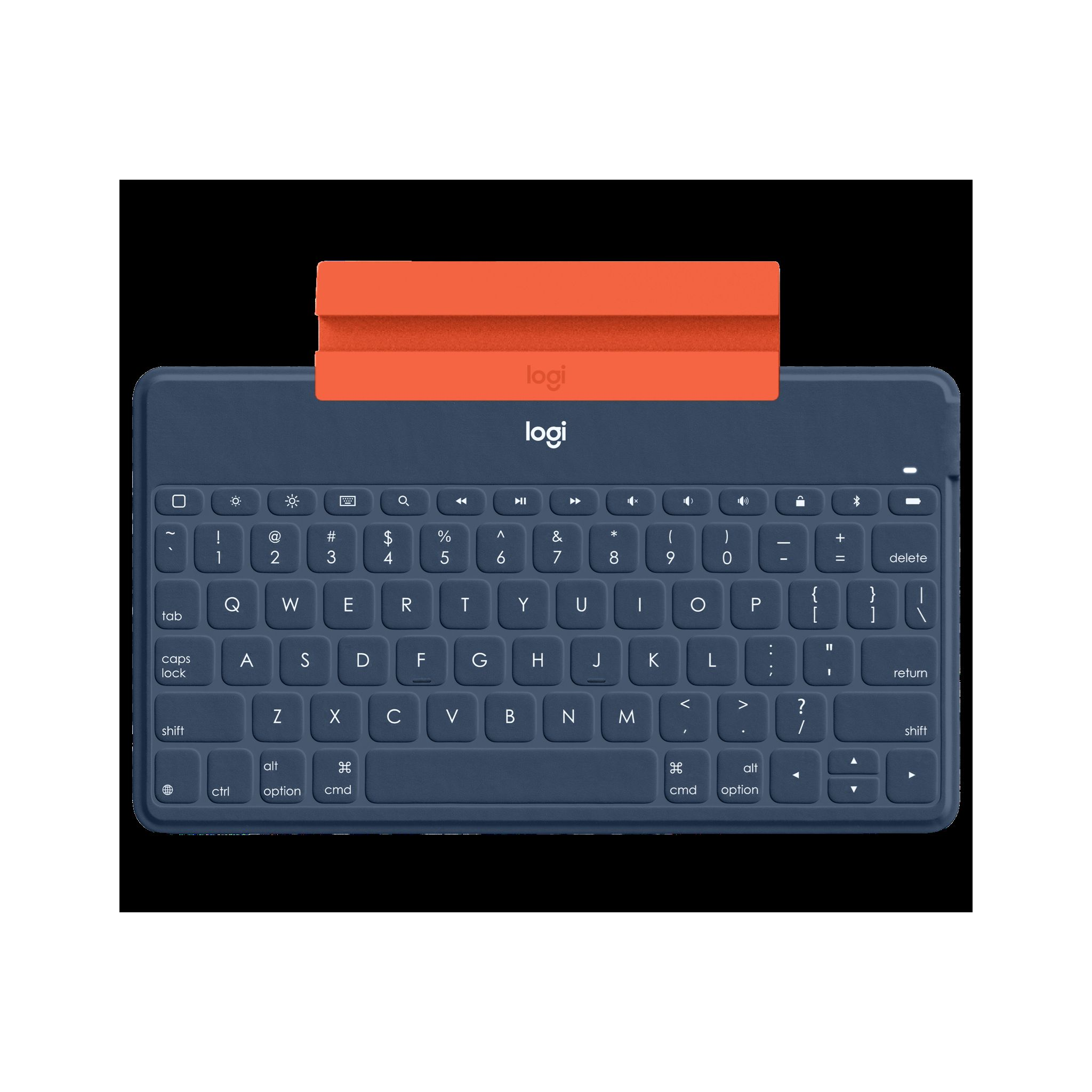 TASTIERE LOGITECH 920-010044, QWERTY, Micro-USB, Blu scuro