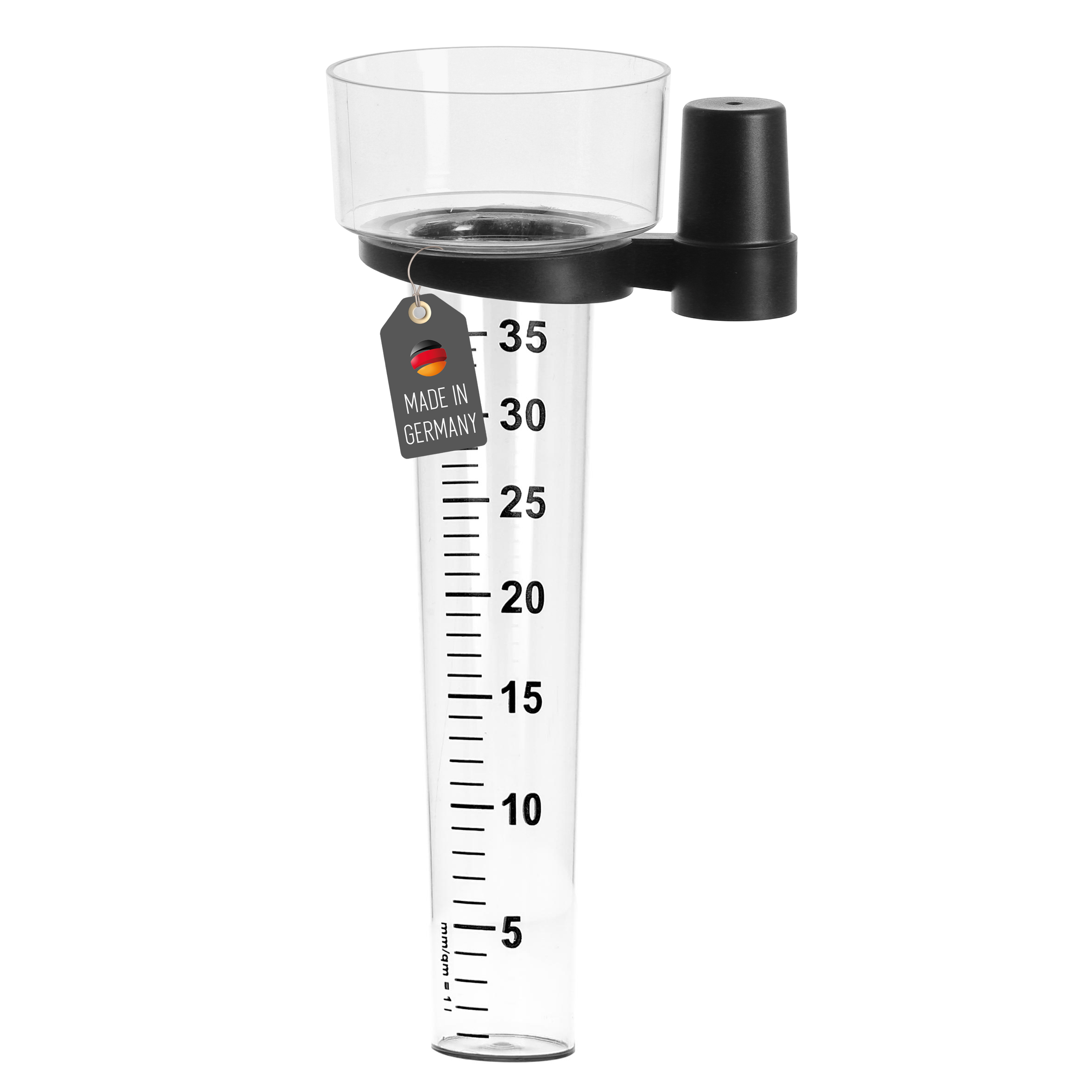 Hygrothermometer 1 mit Stück Stielhalter Regenmesser LANTELME