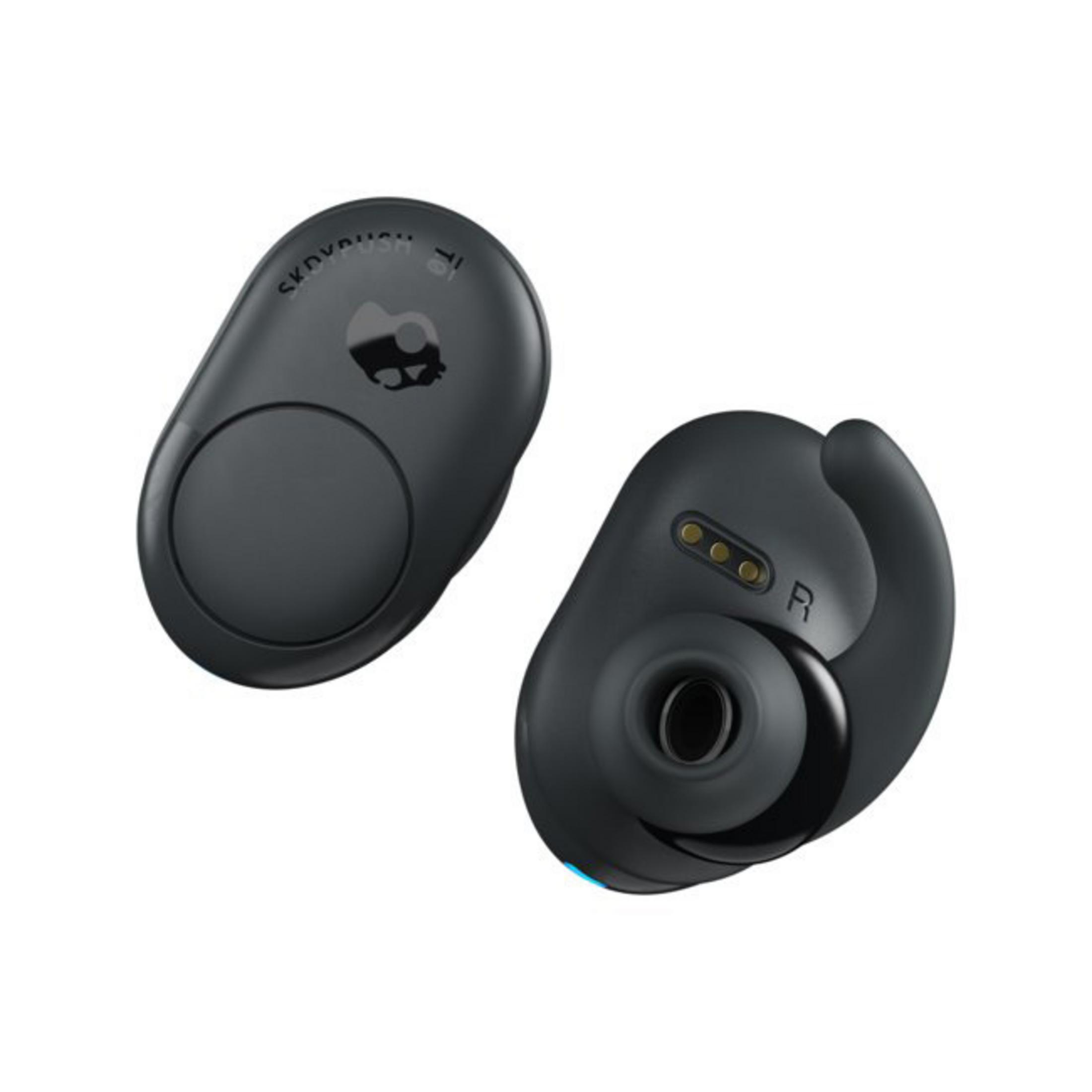 SKULLCANDY S2BBW-M716 PUSH TRUE WL Schwarz/Grau GRAY/BLCK, In-ear Bluetooth Kopfhörer DARK