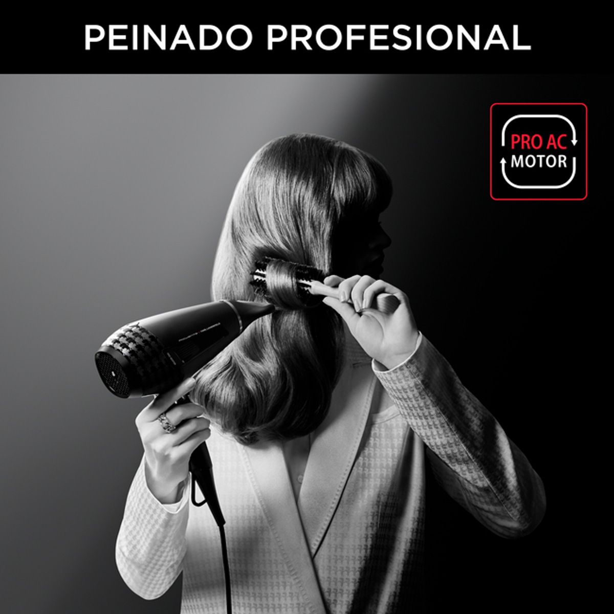 Suszarki do włosów ROWENTA K/Pro Stylist CV887L Czarny