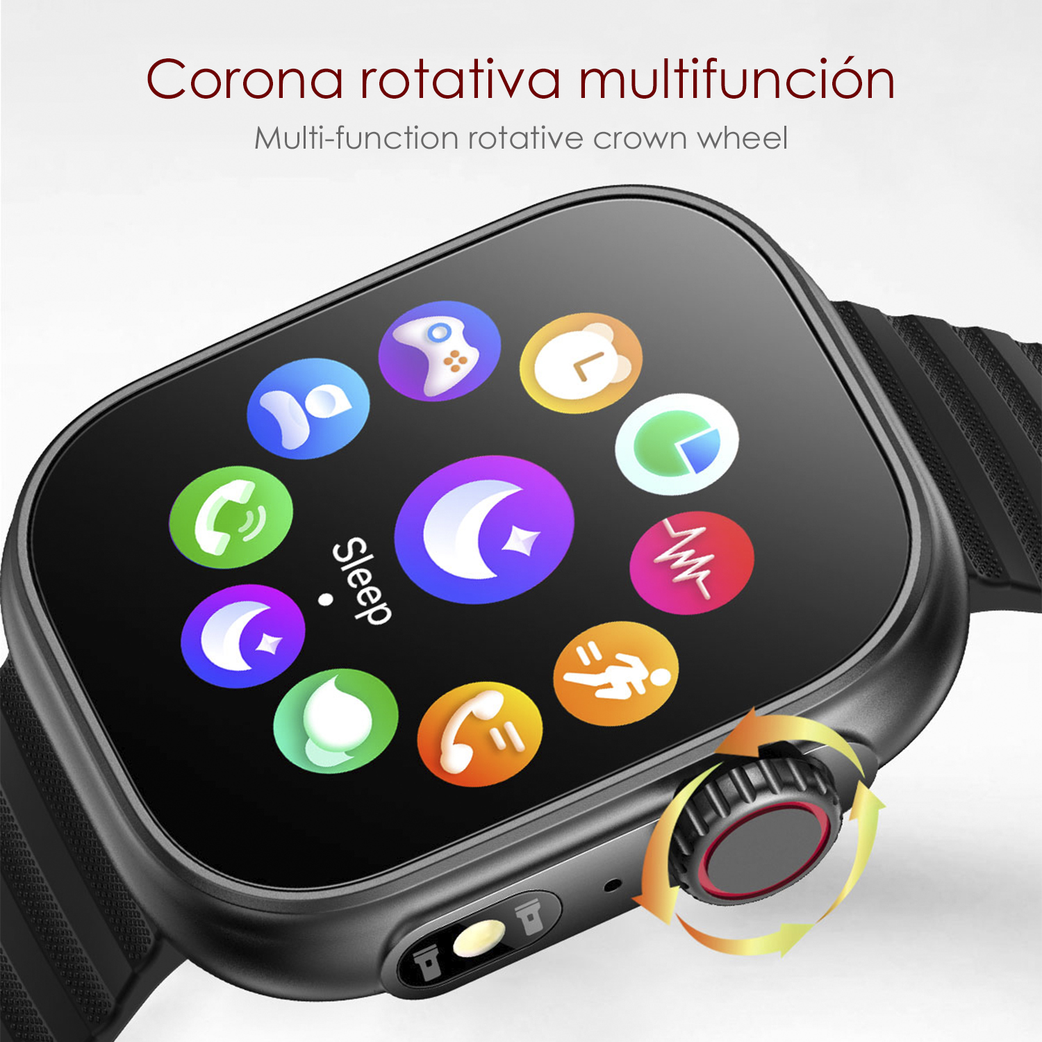 Smartwatch DAM ELECTRONICS ZW39 con notificaciones de Apps