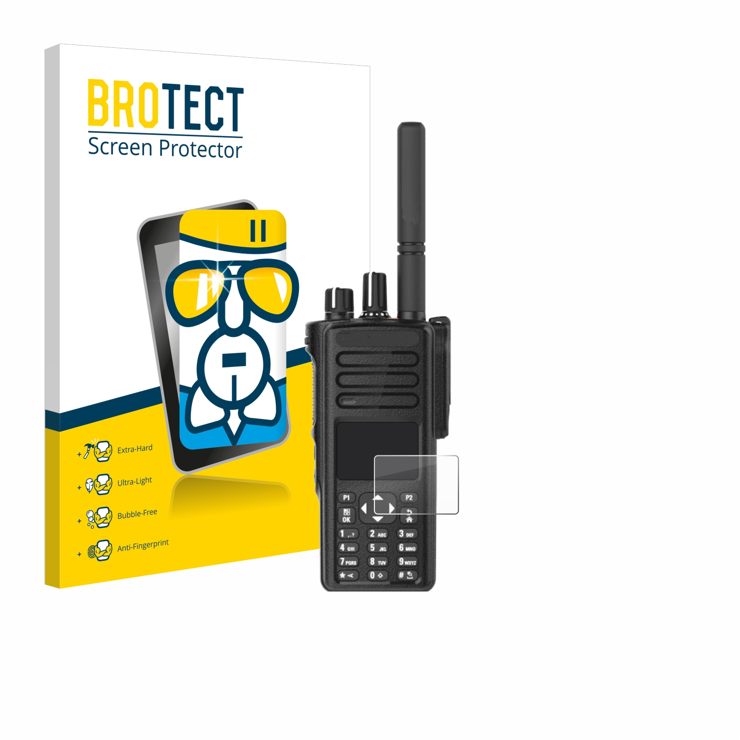 DP4801e) BROTECT Motorola Airglass klare Schutzfolie(für
