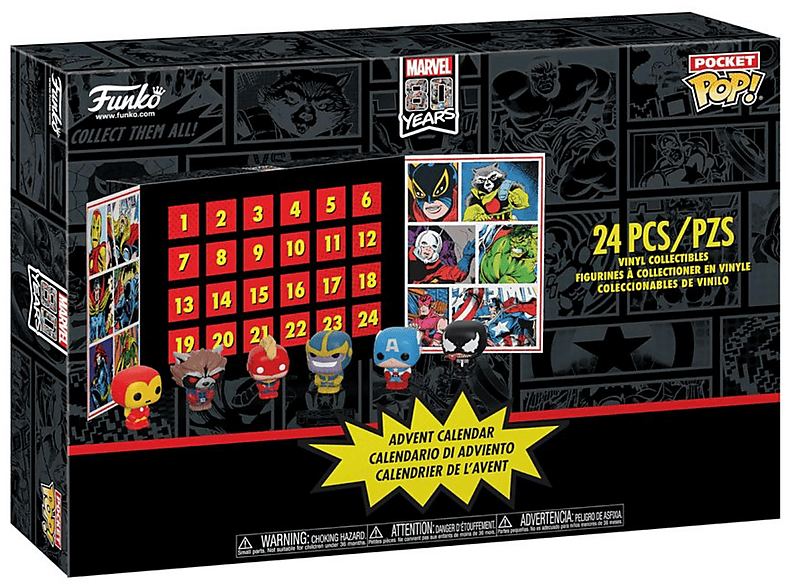 42752 MARVEL POCKET FIGUR ADVENTSKALENDER | home