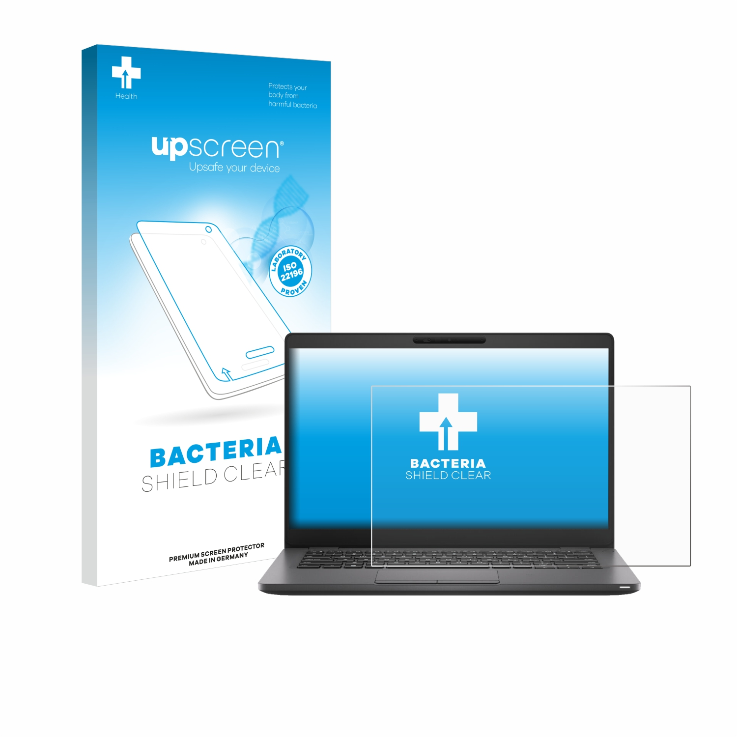 Dell Latitude UPSCREEN Non-Touch) antibakteriell klare Schutzfolie(für 5300