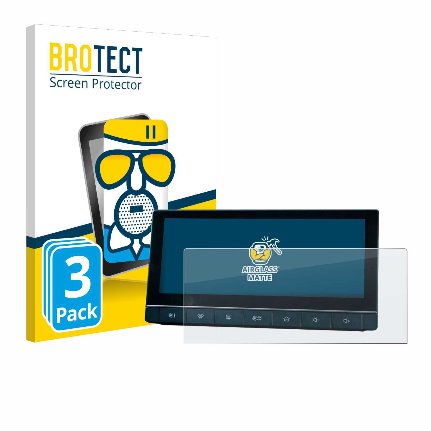 BROTECT 3x Airglass matte IPS-HD 10.25\