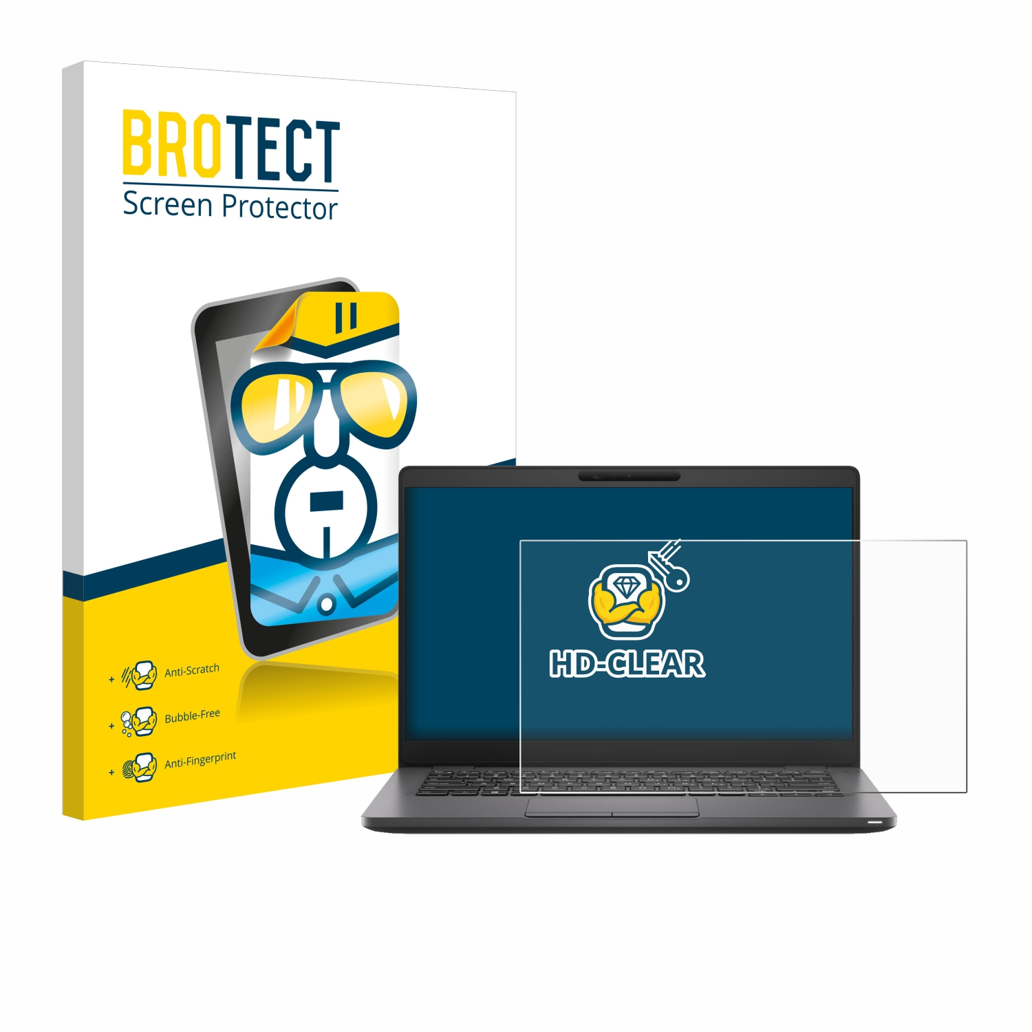 Dell BROTECT Schutzfolie(für 5300 klare Latitude Non-Touch)