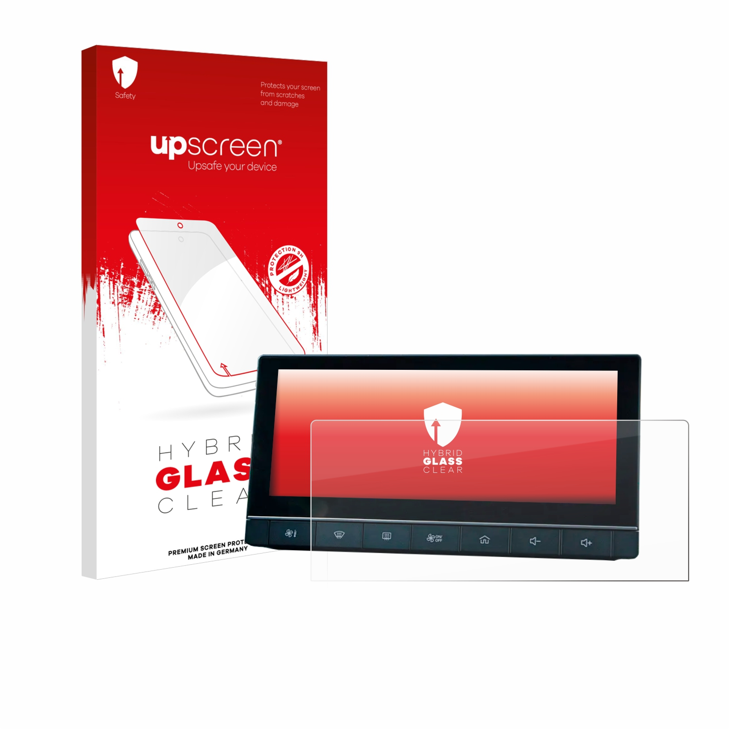 UPSCREEN klare Schutzfolie(für 5 IPS-HD MG 10.25\