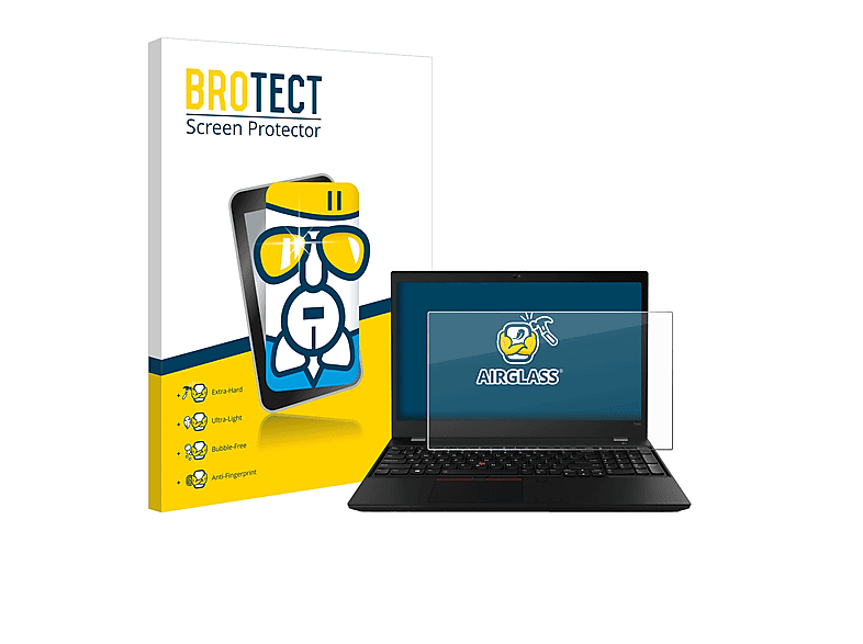 BROTECT Airglass klare Schutzfolie(für Lenovo ThinkPad T590 Non-Touch) | Pflege & Schutz