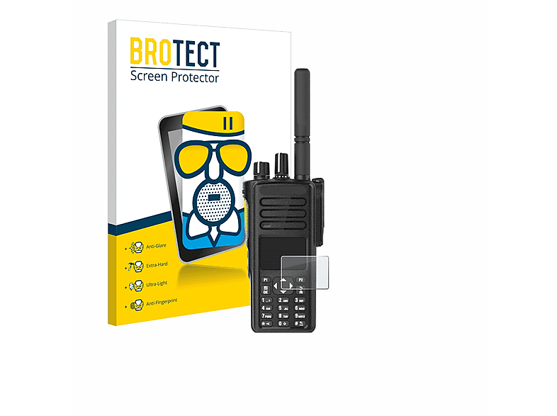 BROTECT Airglass matte Schutzfolie(für Motorola DP4801e)