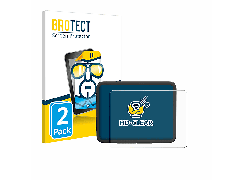 BROTECT 2x klare Schutzfolie(für GoPro Display Mod)