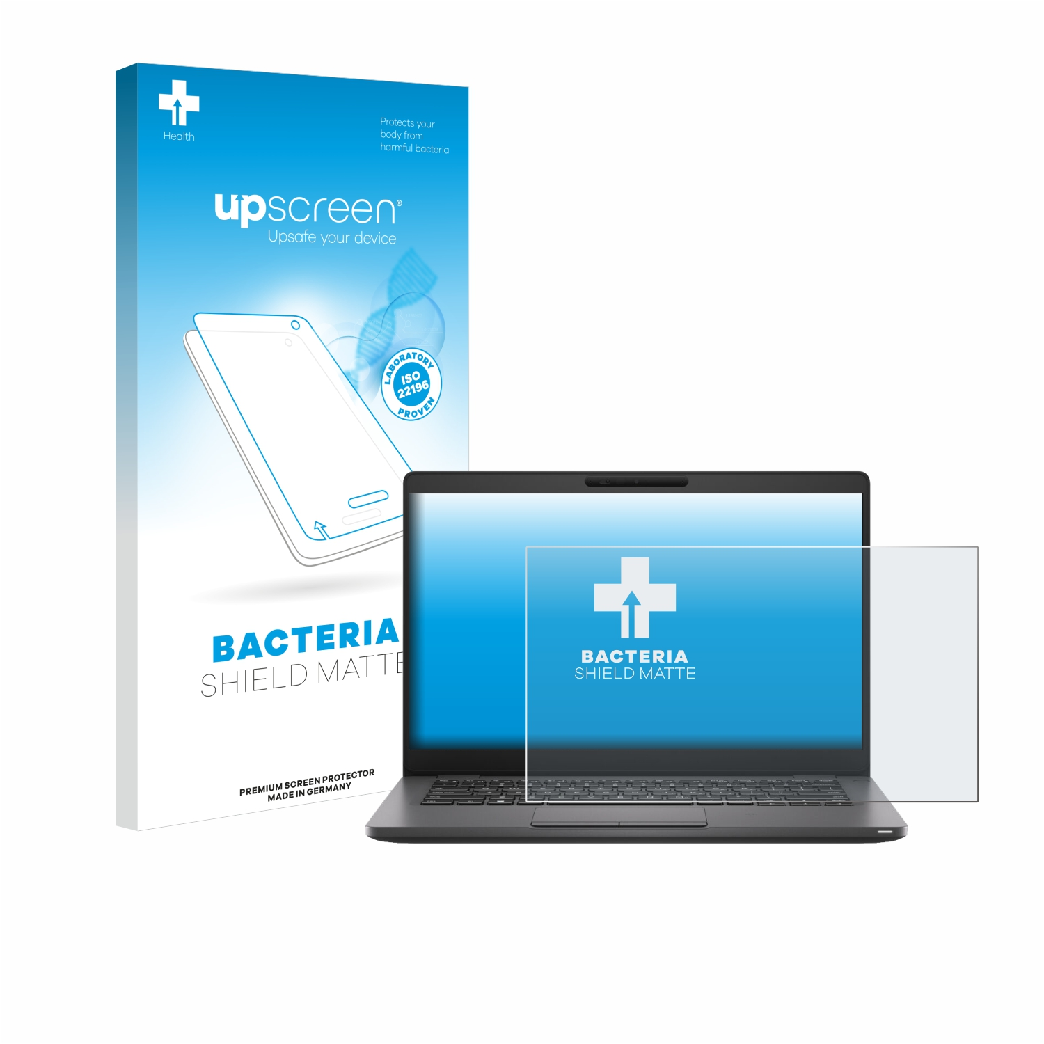 UPSCREEN antibakteriell Latitude entspiegelt matte Schutzfolie(für Dell 5300 Non-Touch)