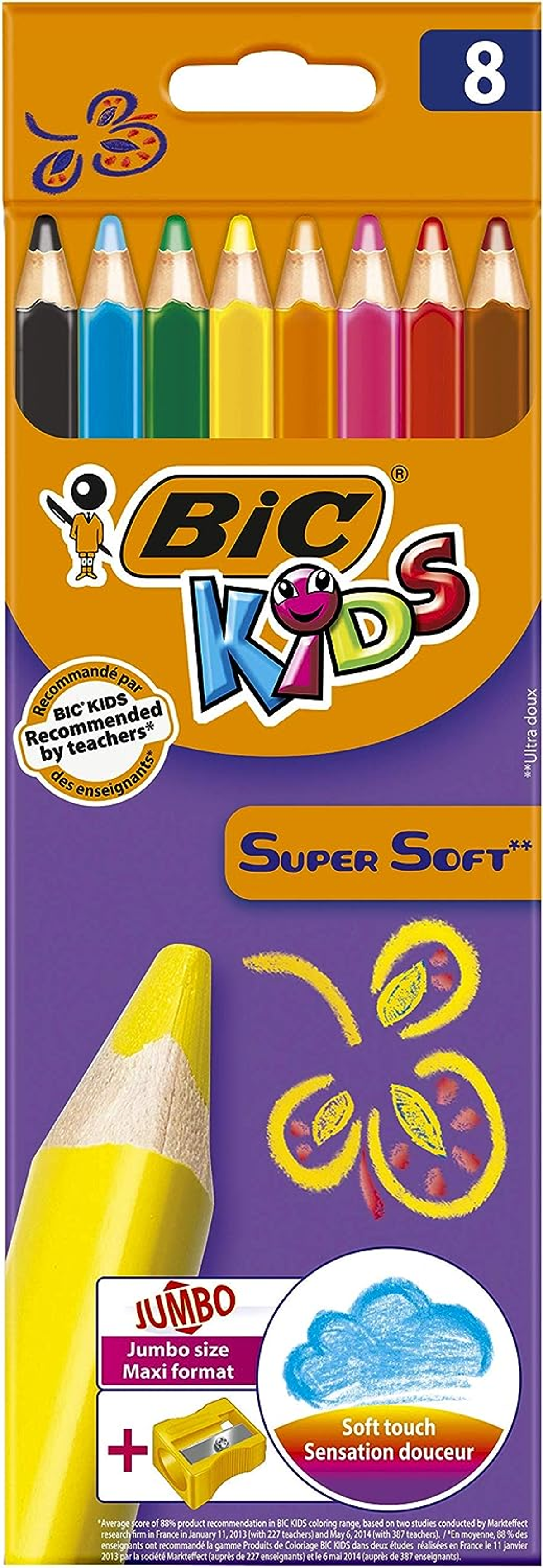 Mehrfarbig SUPER BIC Buntstifte, 8.959.212 KIDS