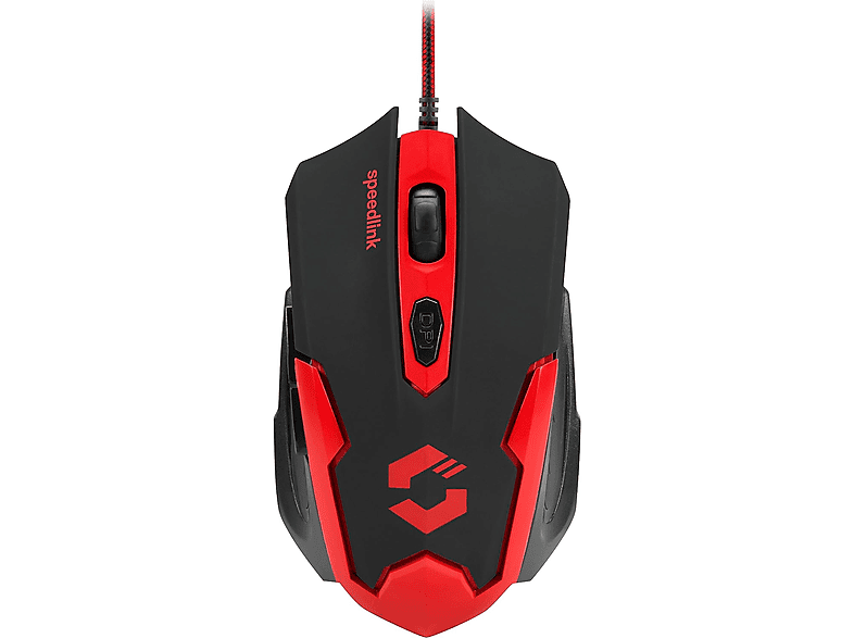 SPEEDLINK SL-680009-BKRD XITO BLACK-RED Schwarz/Rot Maus, Gaming