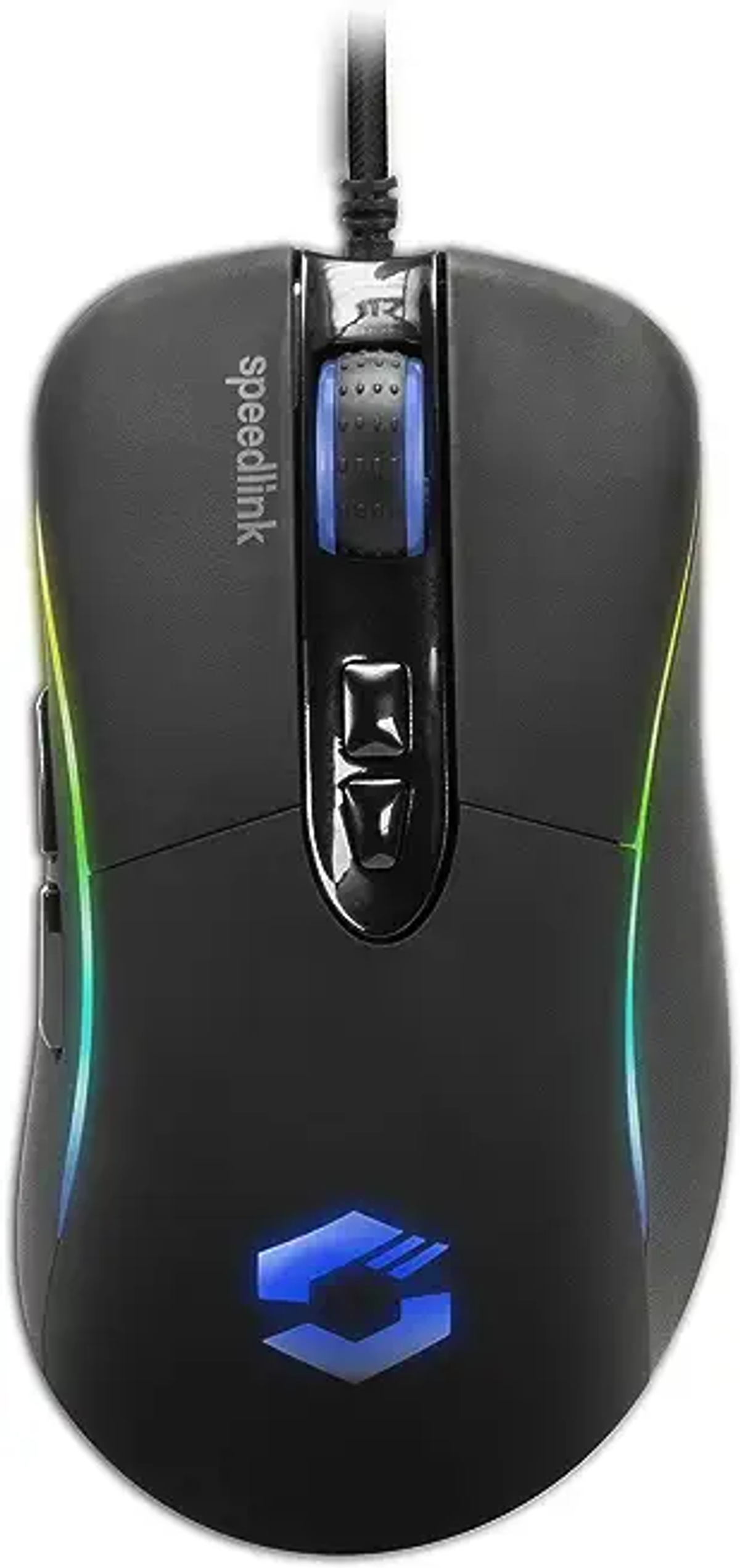Schwarz SL-680013-BK SICANOS BLACK RGB SPEEDLINK Gaming GAMING Maus, MOUSE