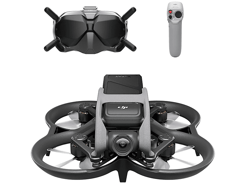 DJI 936547 AVATA FLY SMART COMBO Drohne, Schwarz | Fun & Spielzeug Drohnen