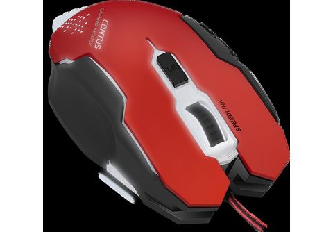 SPEEDLINK SL-680002-BKRD CONTUS RED Gaming Maus, Rot/Schwarz | MediaMarkt