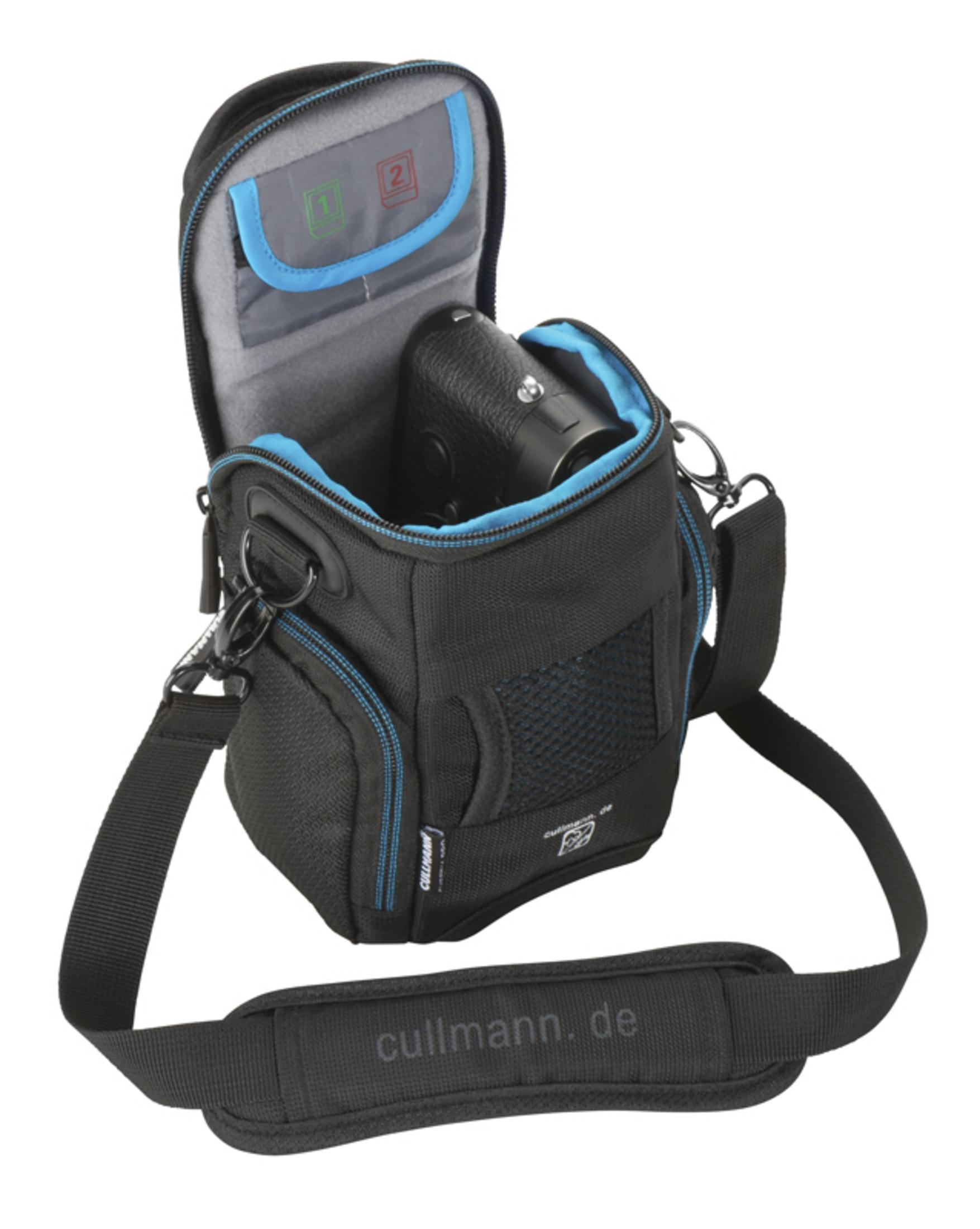 CULLMANN 97420 SYDNEY VARIO SCHWARZ 200 Kameratasche, Schwarz/Blau