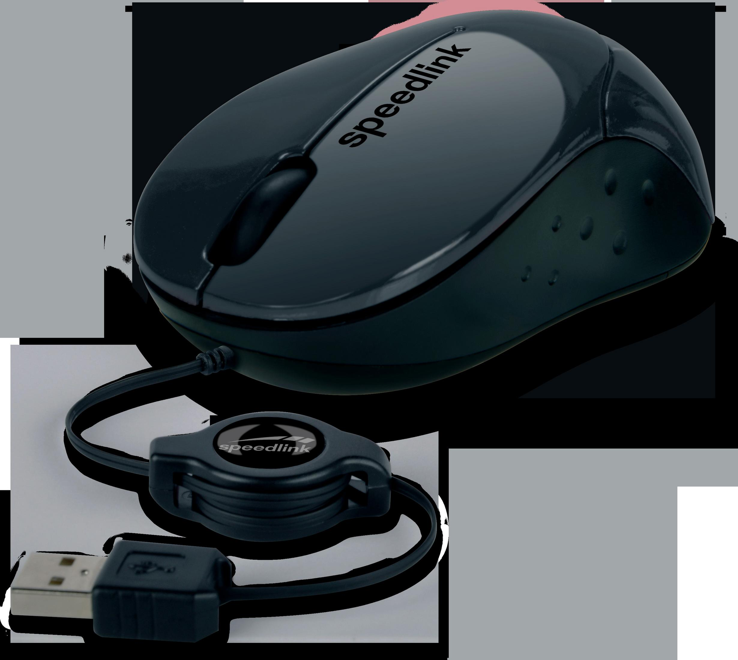 SPEEDLINK SL-610012-BK BEENIE Maus, BLACK MOBILE Schwarz USB MOUSE