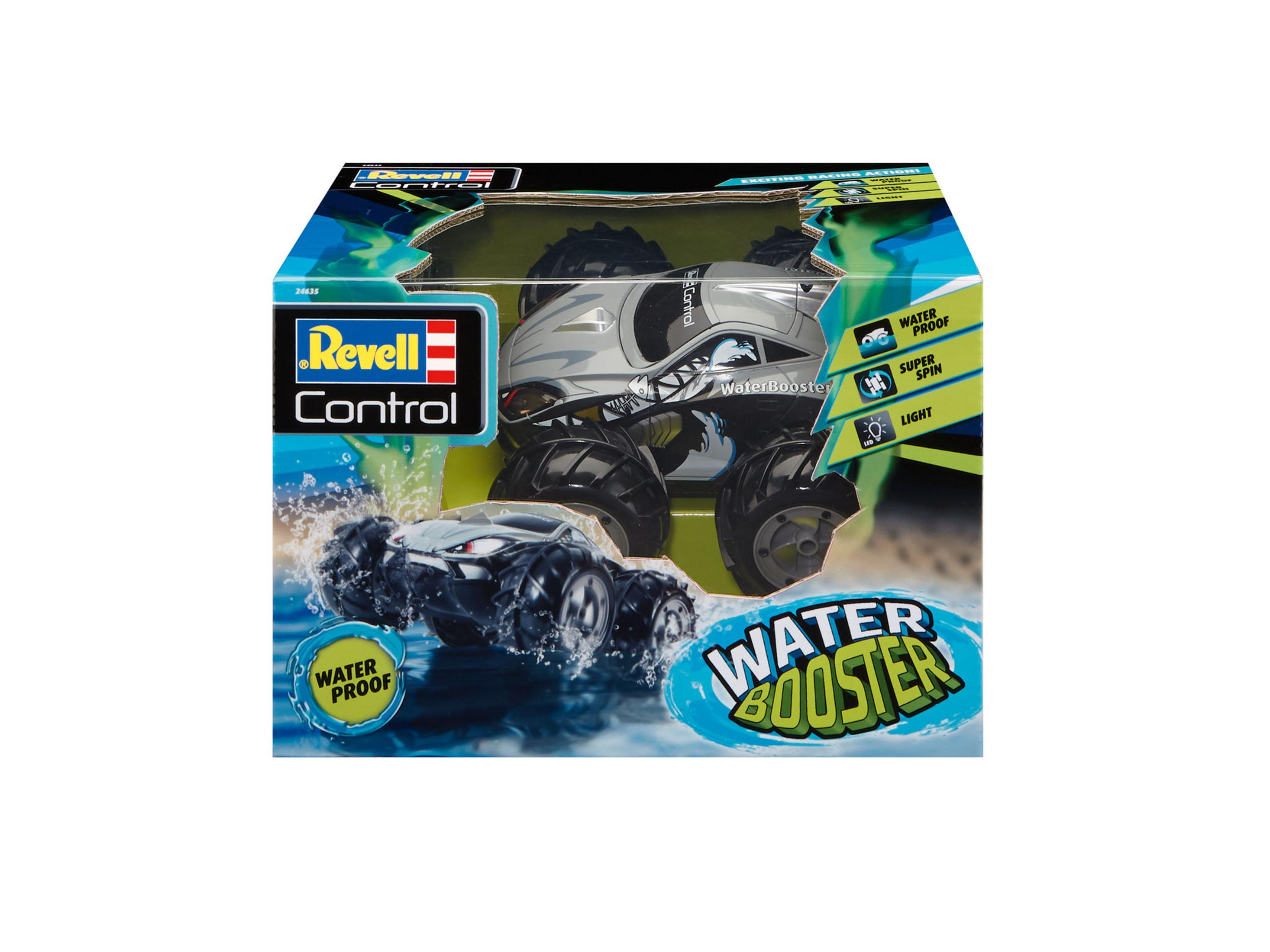 Mehrfarbig WATER CAR R/C BOOSTER Spielzeugauto, STUNT REVELL 24635