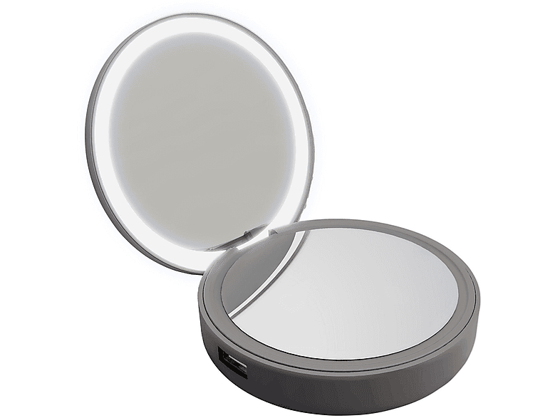 LOTTA POWER 217390 PB SCHMINKSPIEGEL GREY 4000MAH Powerbank 4000 mAh Space Grey