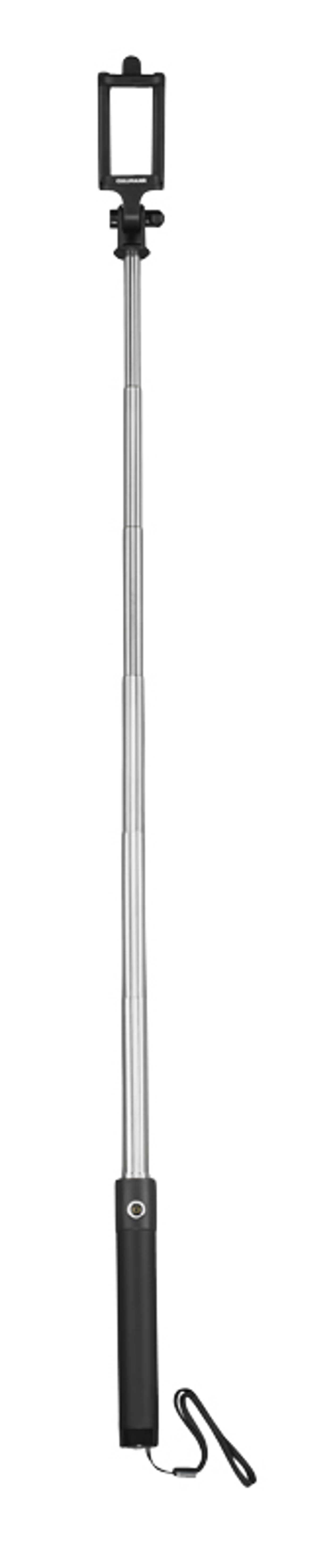 Schwarz/Silber, 50110 offen Selfie MIT CULLMANN Stick, 76 SILBER cm bis BLUETOOTH®-FUNKTION SELFIE-STICK Höhe