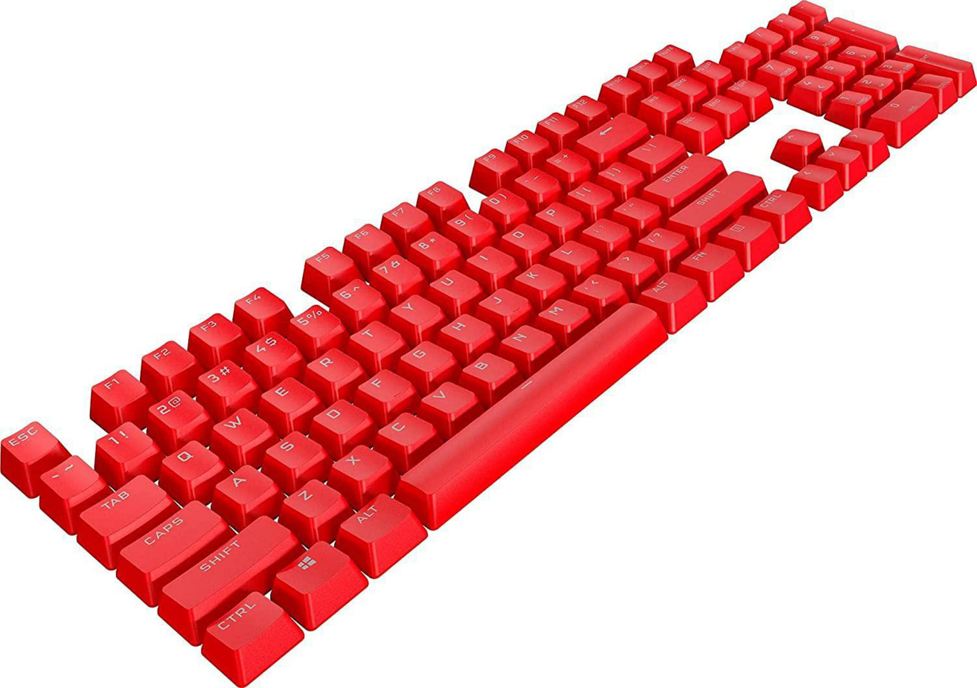 Tastatur Gaming DOUBLE-SHOT KEYCAP K, PBT CORSAIR MOD CH-9911020-DE PRO RED