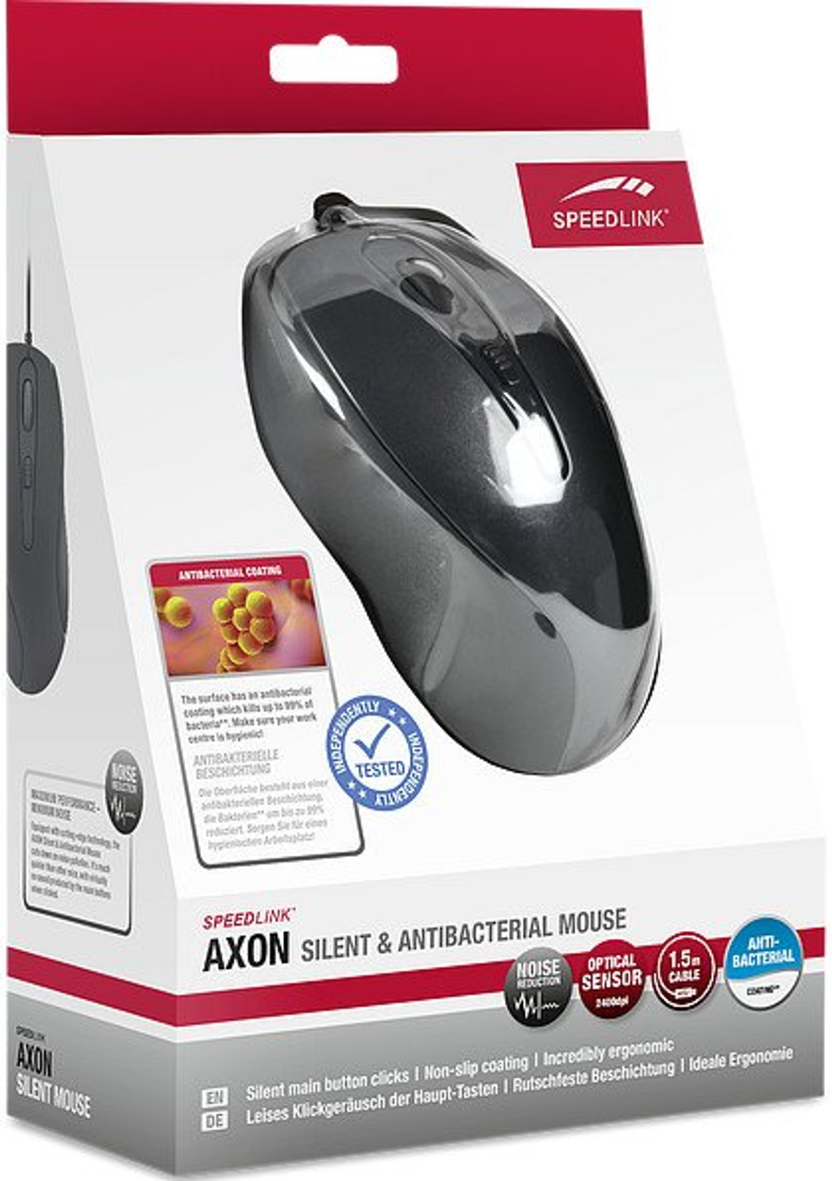 SPEEDLINK SL-610009-RRBK Gaming mouse Black