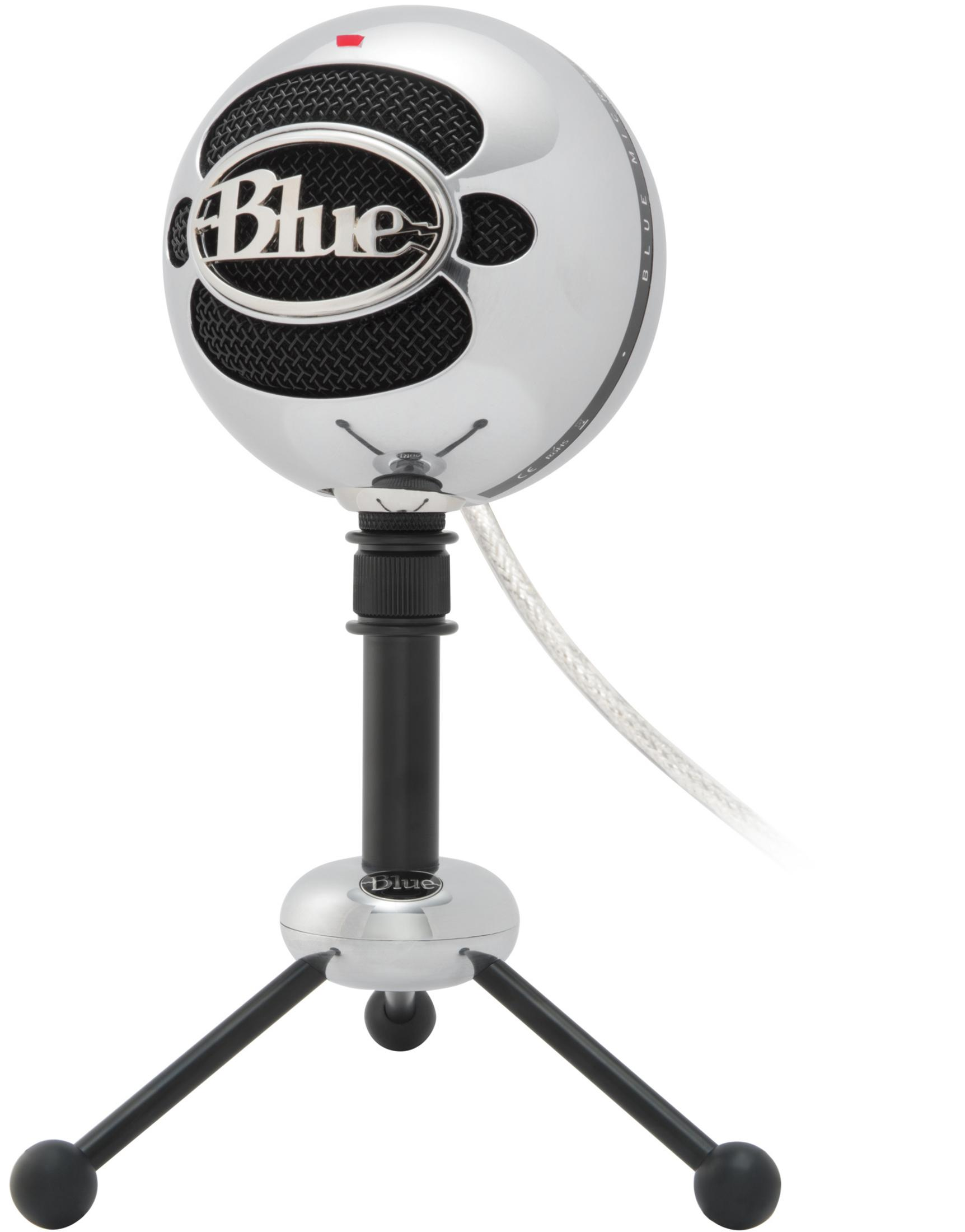BLUE MICROPHONES 1936 SNOWBALL Mikrofon, Alufarben BRUSHED ALUMINIUM