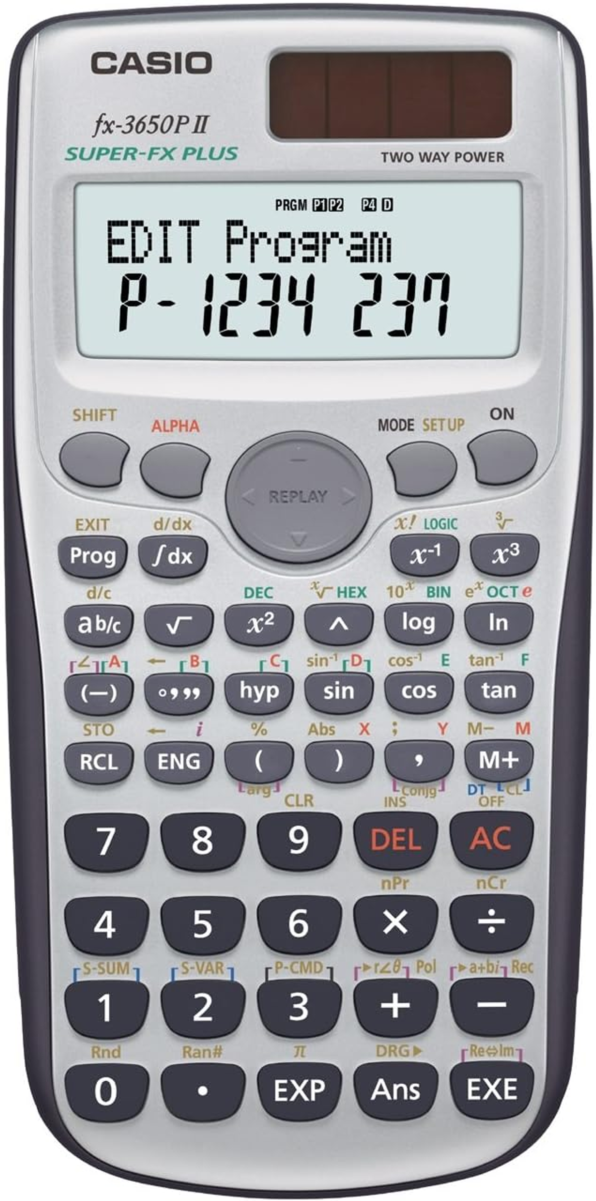 CASIO FX-3650P II Bilimsel Fonksiyonlu Hesap Makinesi