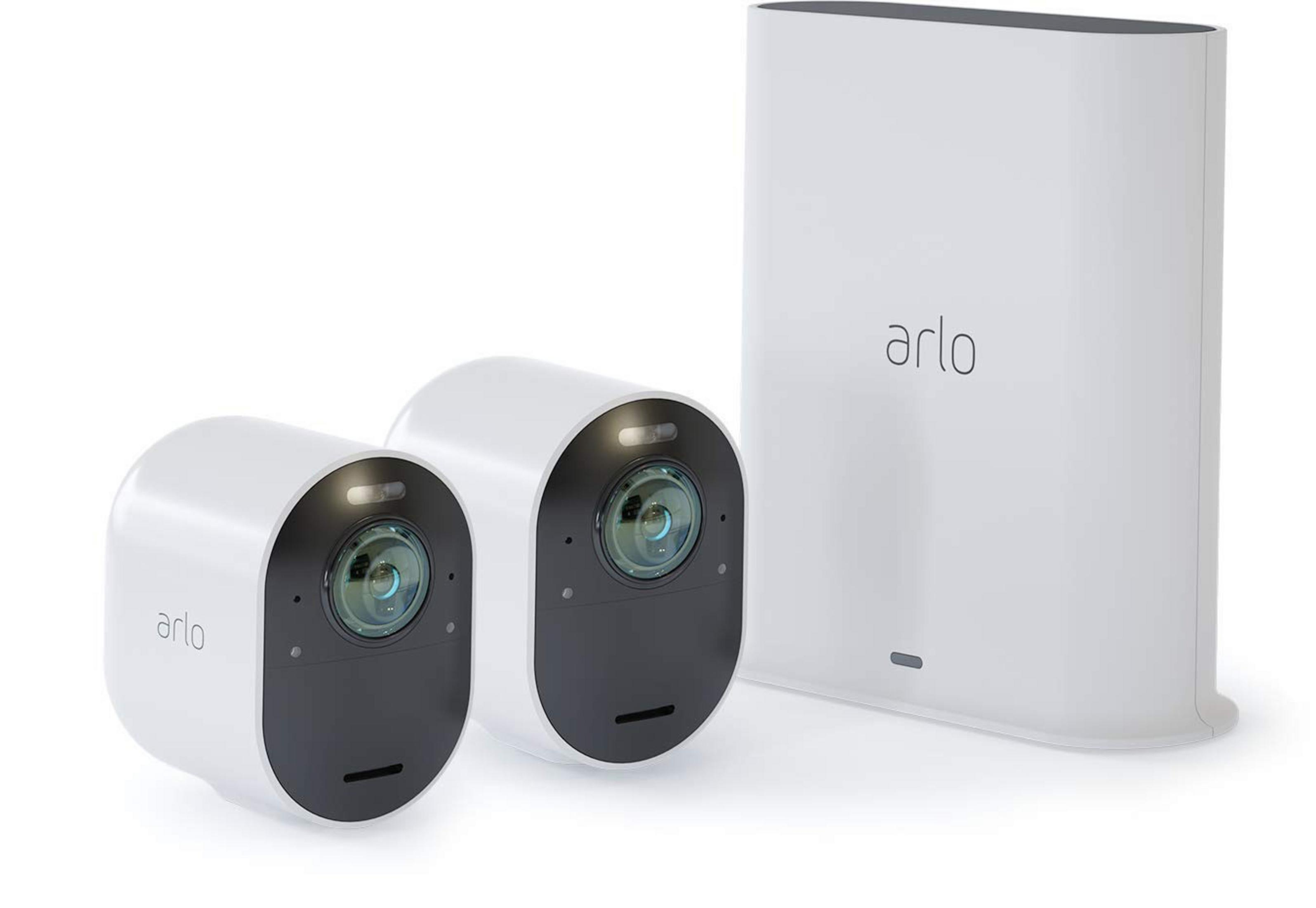 ARLO VMS5240-100EUS ULTRA Foto: Überwachungskamera, 4k-HDR, 4K Video: Auflösung UHD 4K-HDR-Video Auflösung 2 UHD-KAMERA-SICHER, KL