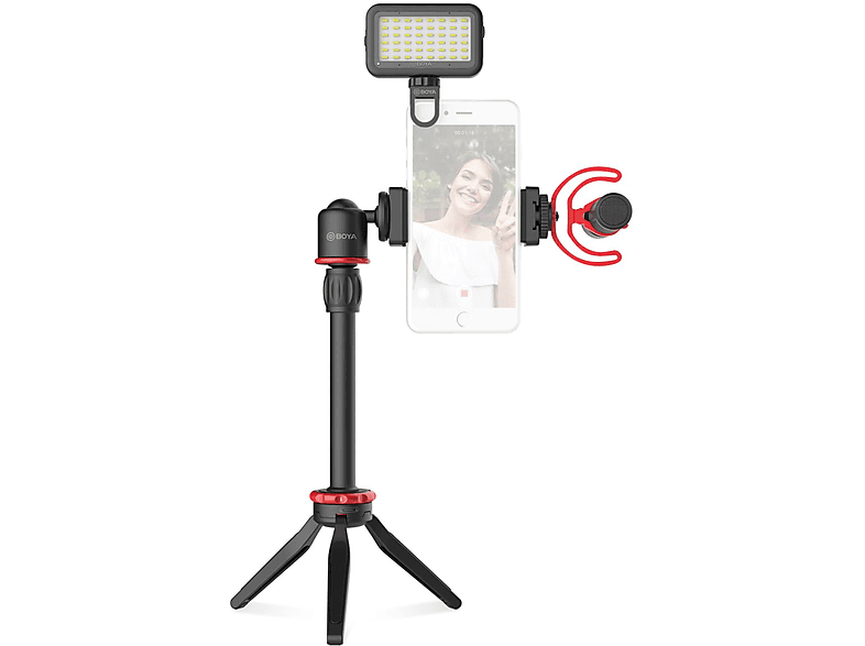 BOYA KIT BY-MM1+ BY-VG350 MIT Kit MIKROFON VLOGGING Vlogging