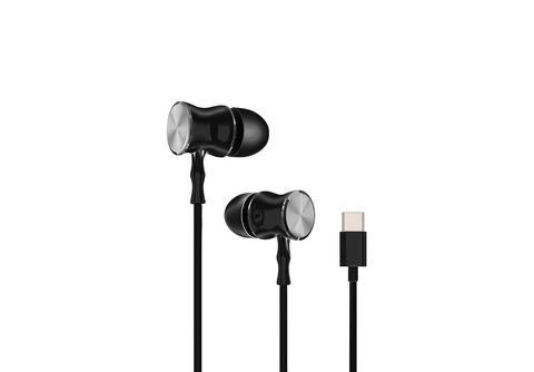 Auriculares botón con cable - Small C KSIX, Intraurales, Bluetooth, Negro
