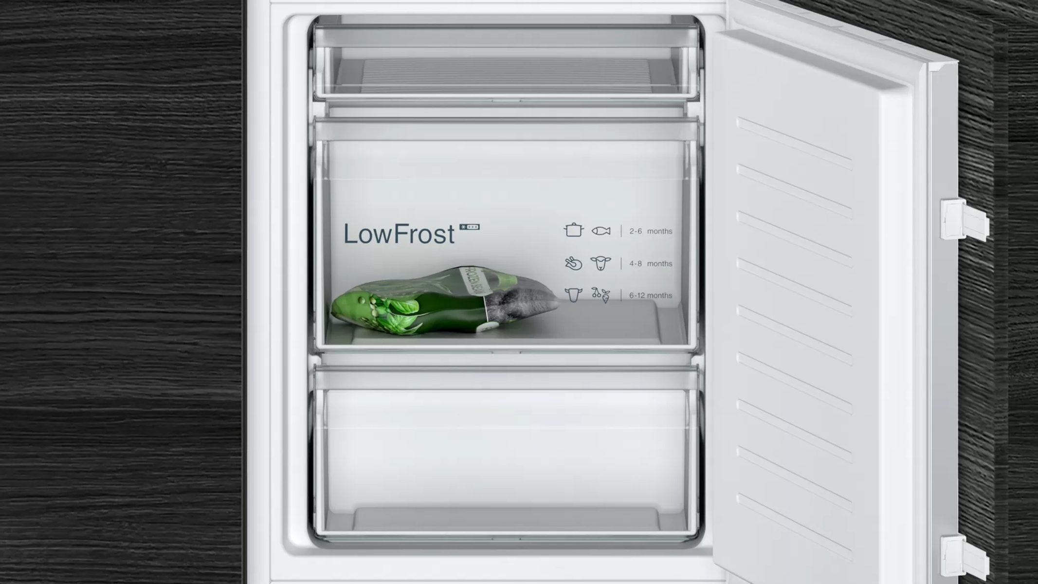 Frigorífico combi - SIEMENS KI86VVSE0, autoAirflow, Altura 1772 mm, Capacidad 267 l, Blanco